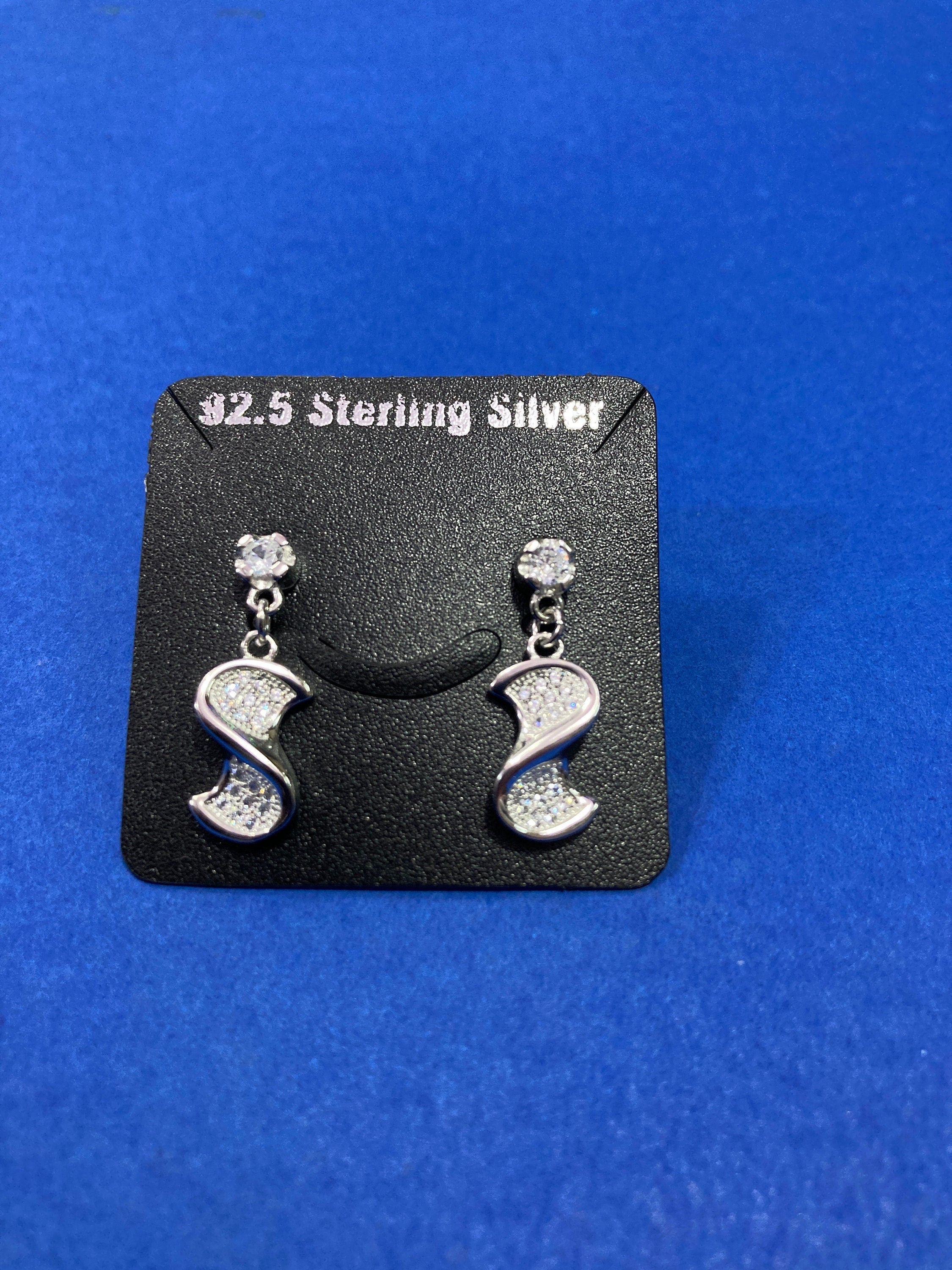 Sterling Silver Earring, Unique Design earring, 92.5 Silver Earring