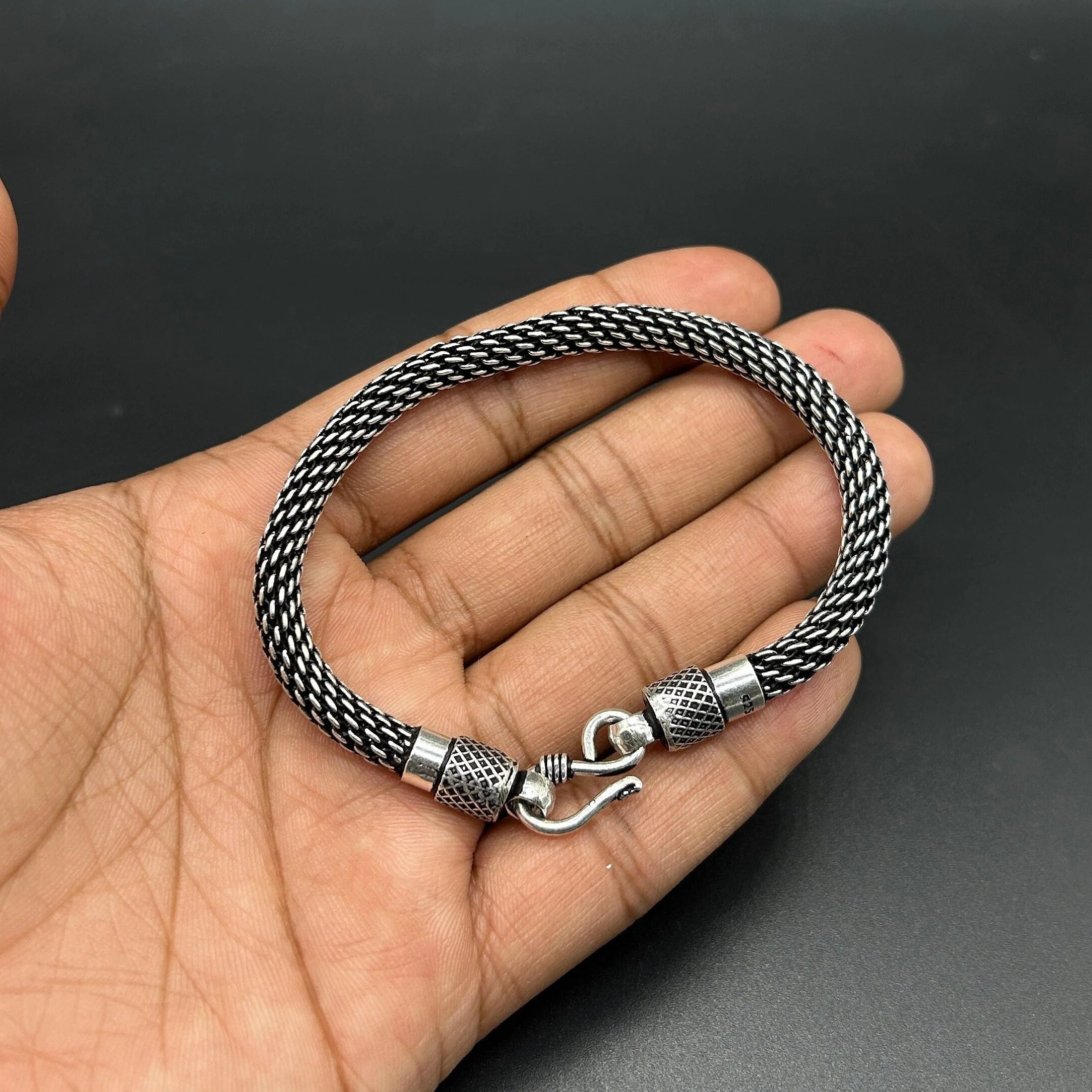 925 Sterling Silver Men's bracelet