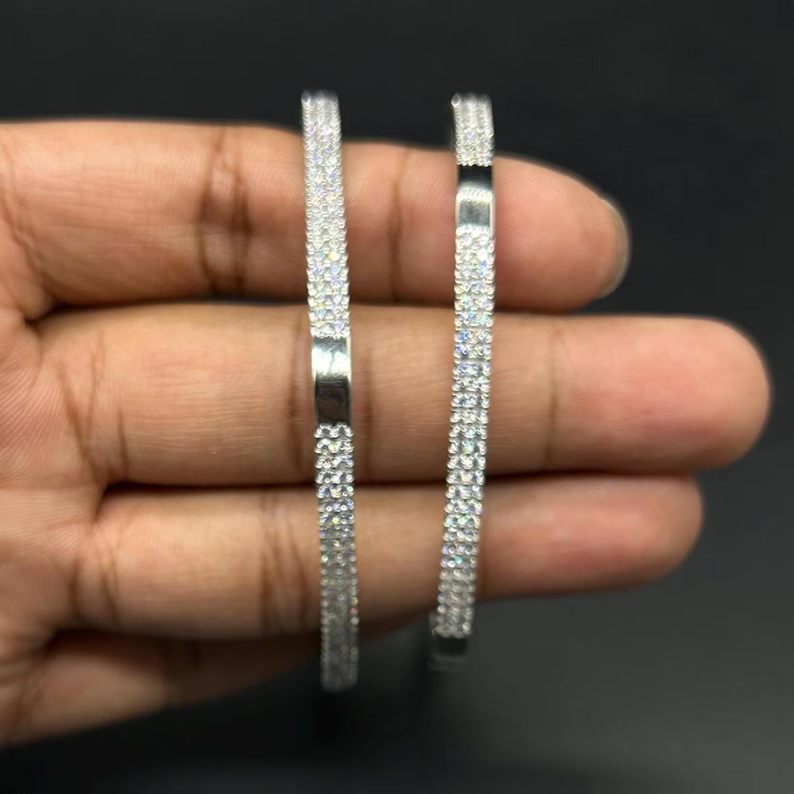 925 sterling silver bangles for girls and women