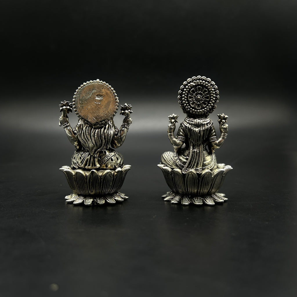925 Sterling Silver Laxmi Idol