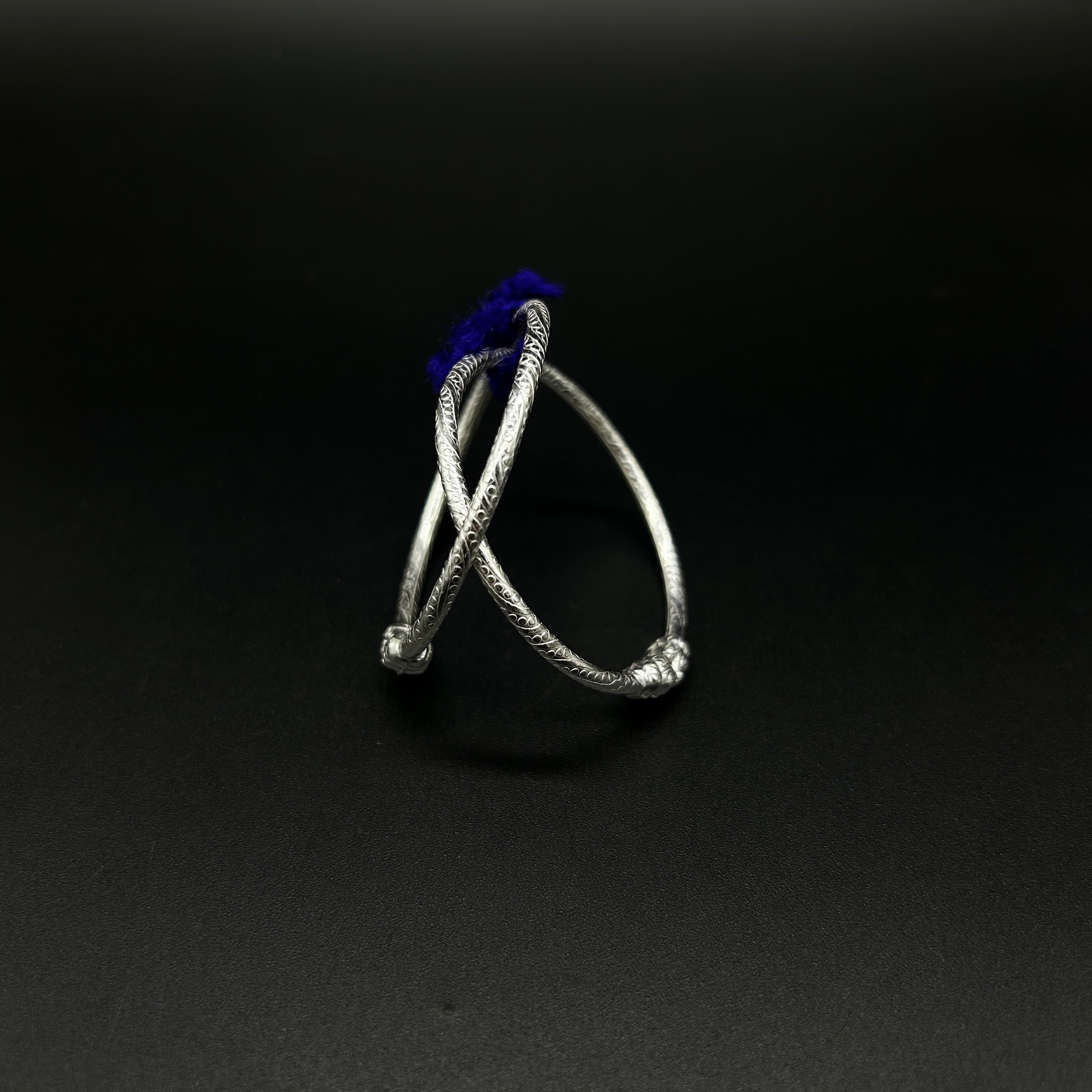 Pure Silver Baby Nazariya Kada Bangle for Baby Boy and Baby