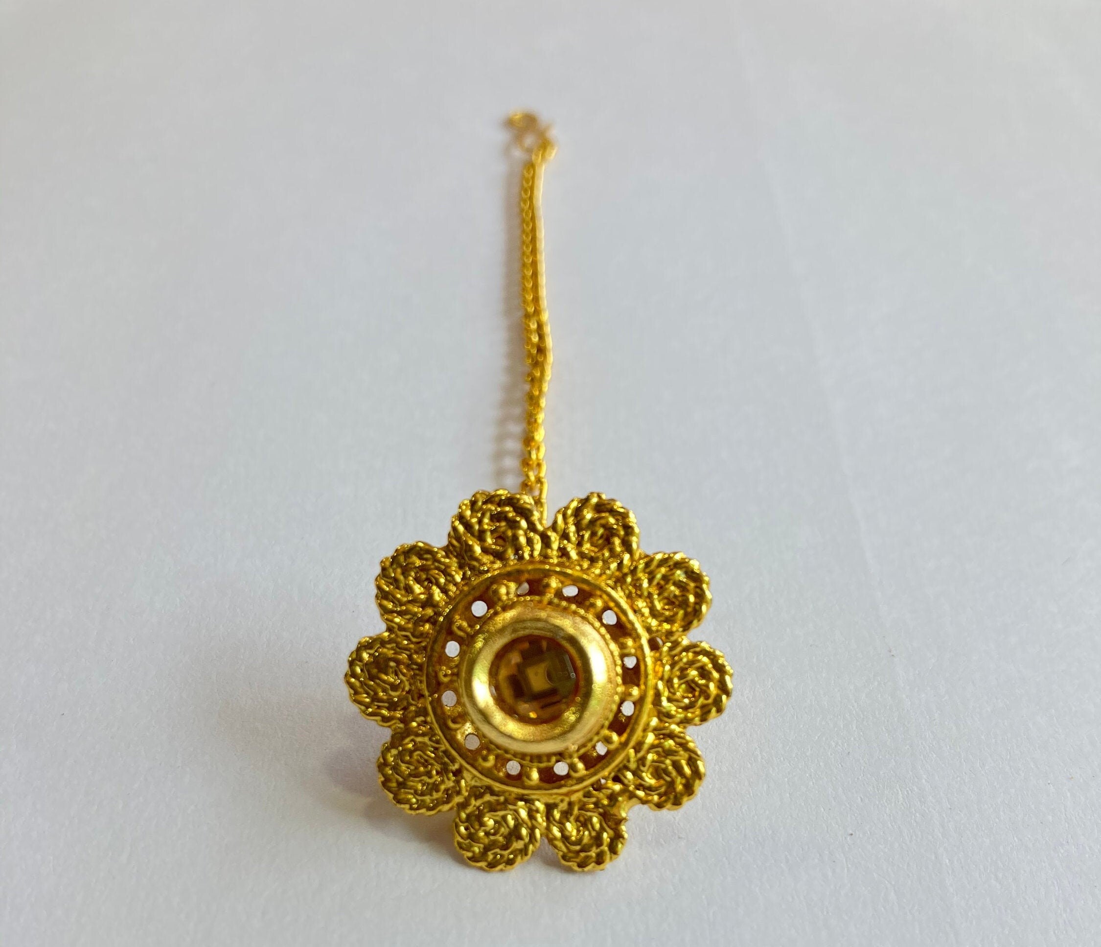 Mang Tikka /Classic Design/Indian Traditional Rajasthani Borla/ Rajasthani Tikka/ Borla /Indian jewelry