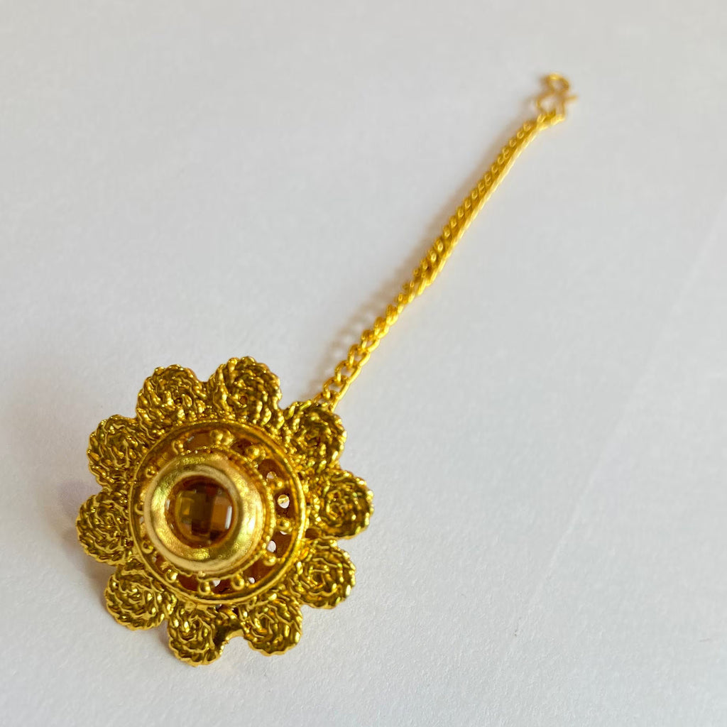 Mang Tikka /Classic Design/Indian Traditional Rajasthani Borla/ Rajasthani Tikka/ Borla /Indian jewelry