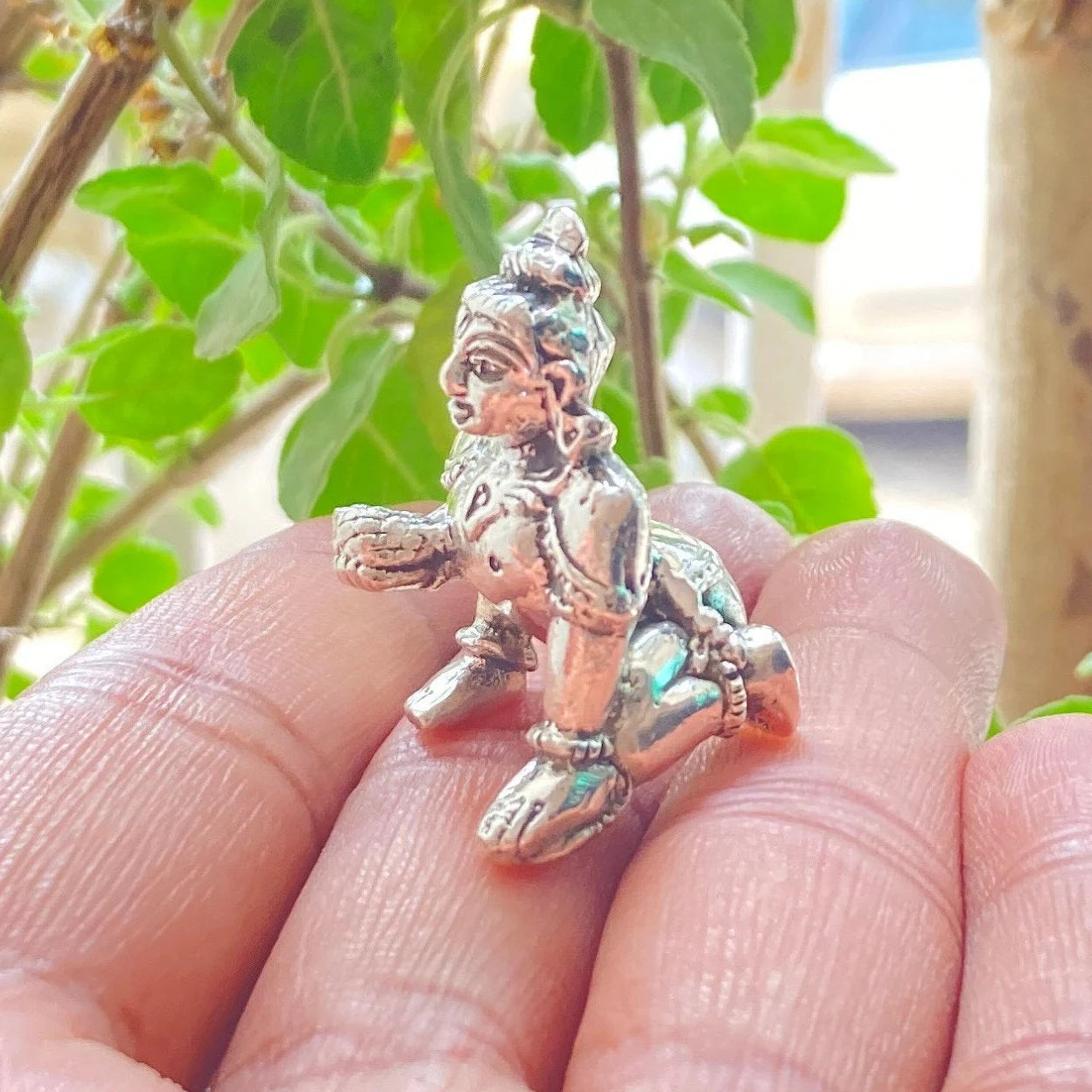 925 Sterling Silver Laddu Gopal Ji Statue / Silver Khana Ji Idol / Bal Gopal / Krishna ji Idol