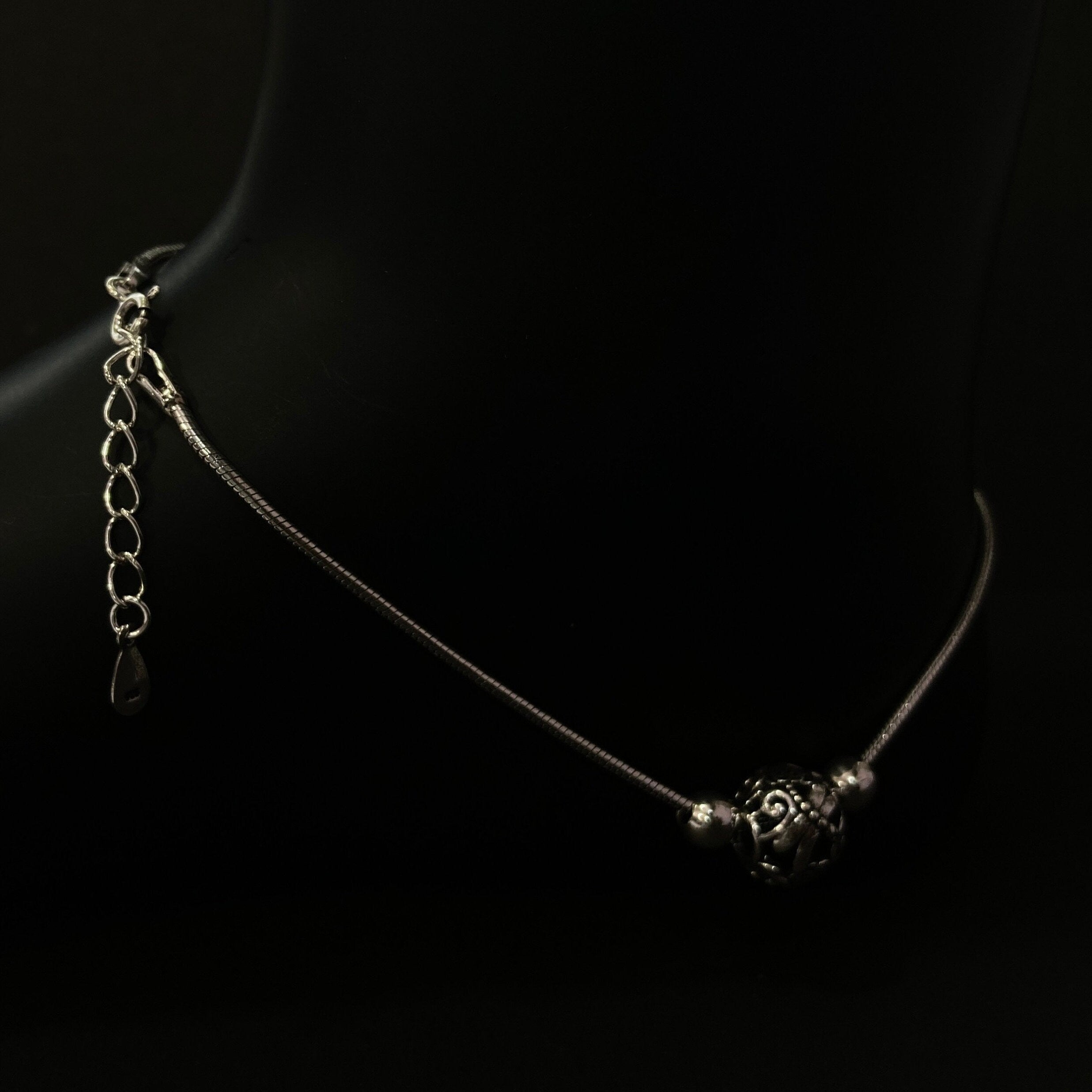 925 Sterling Silver Anklet / Silver Light Weight Payal