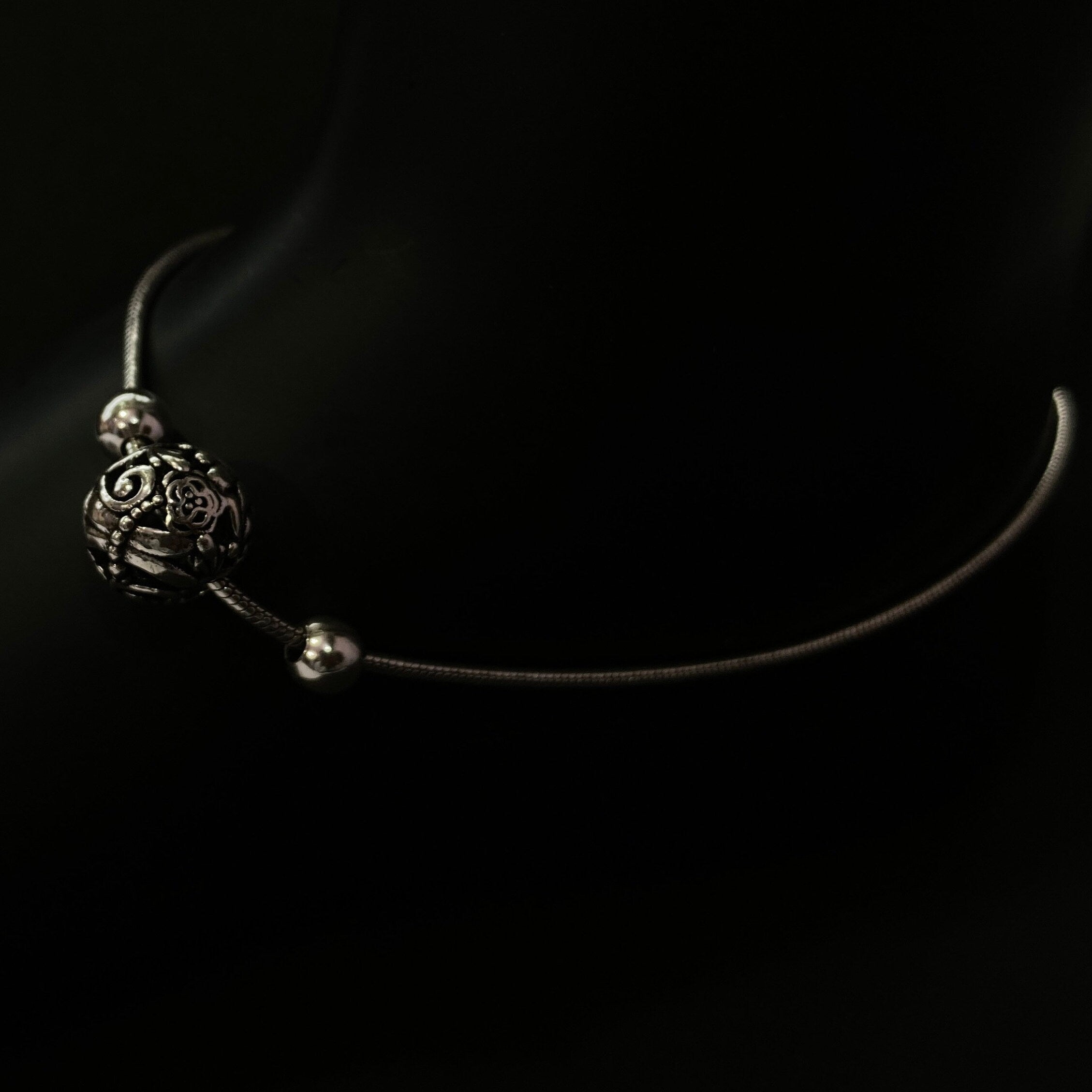 925 Sterling Silver Anklet / Silver Light Weight Payal