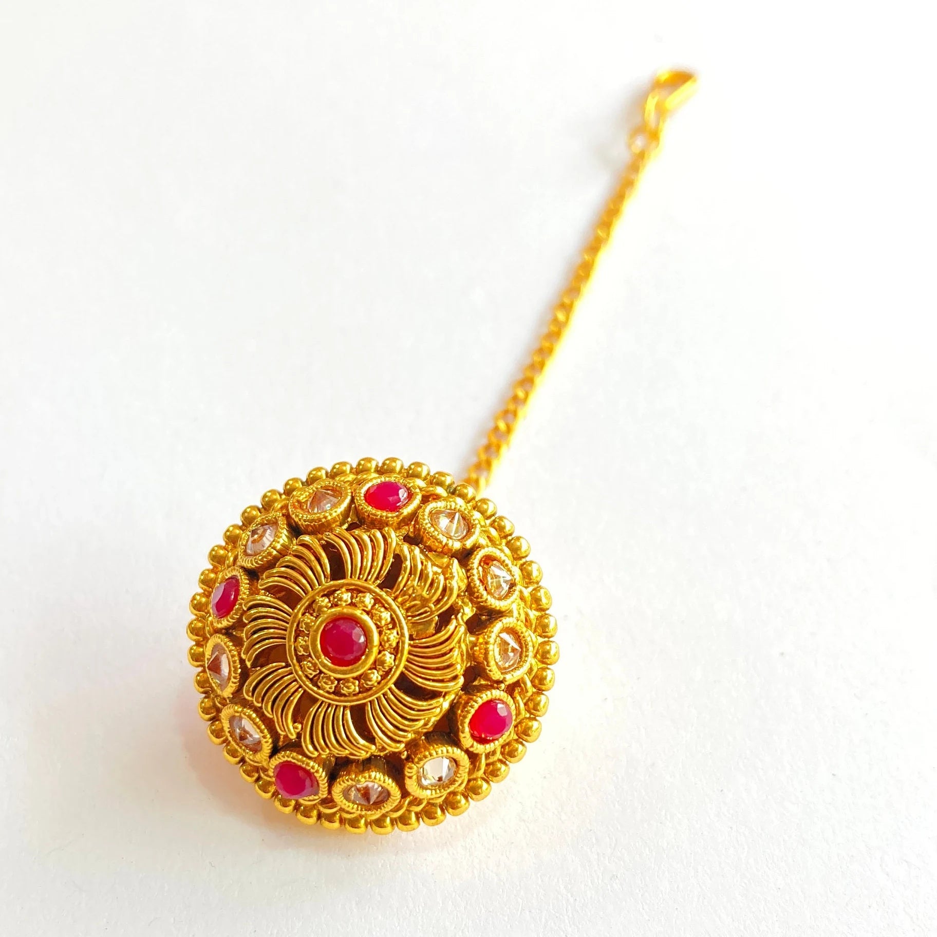 Antique Borla / Mang Tikka /Classic Design/Indian Traditional Rajasthani Borla/ Rajasthani Tikka/ Borla /Indian jewelry