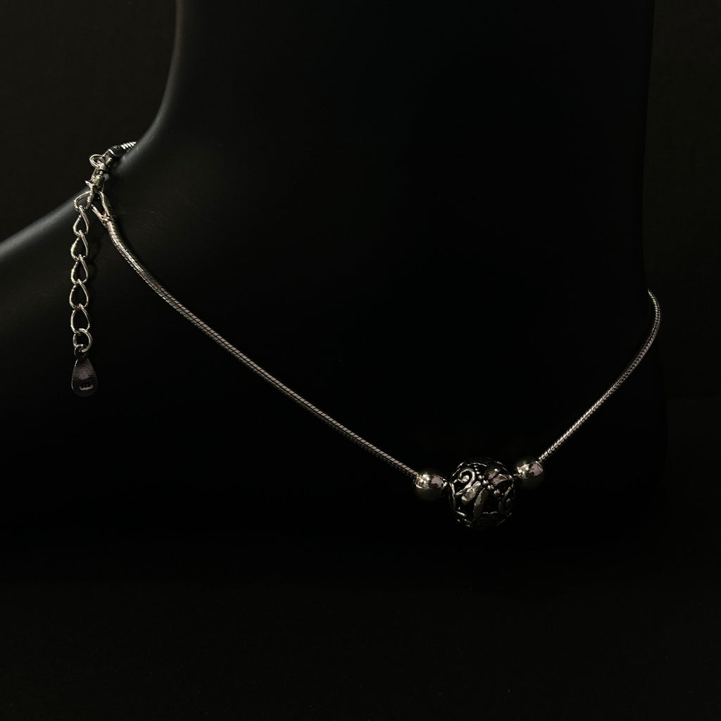 925 Sterling Silver Anklet / Silver Light Weight Payal