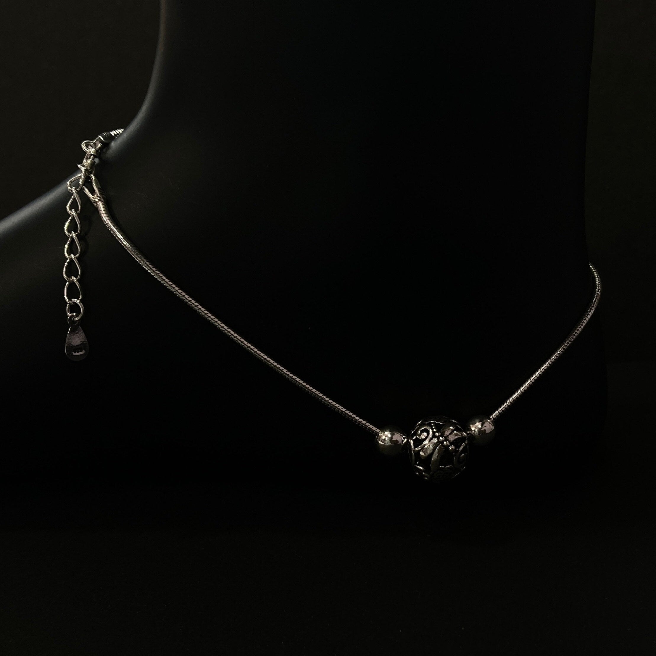 925 Sterling Silver Anklet / Silver Light Weight Payal