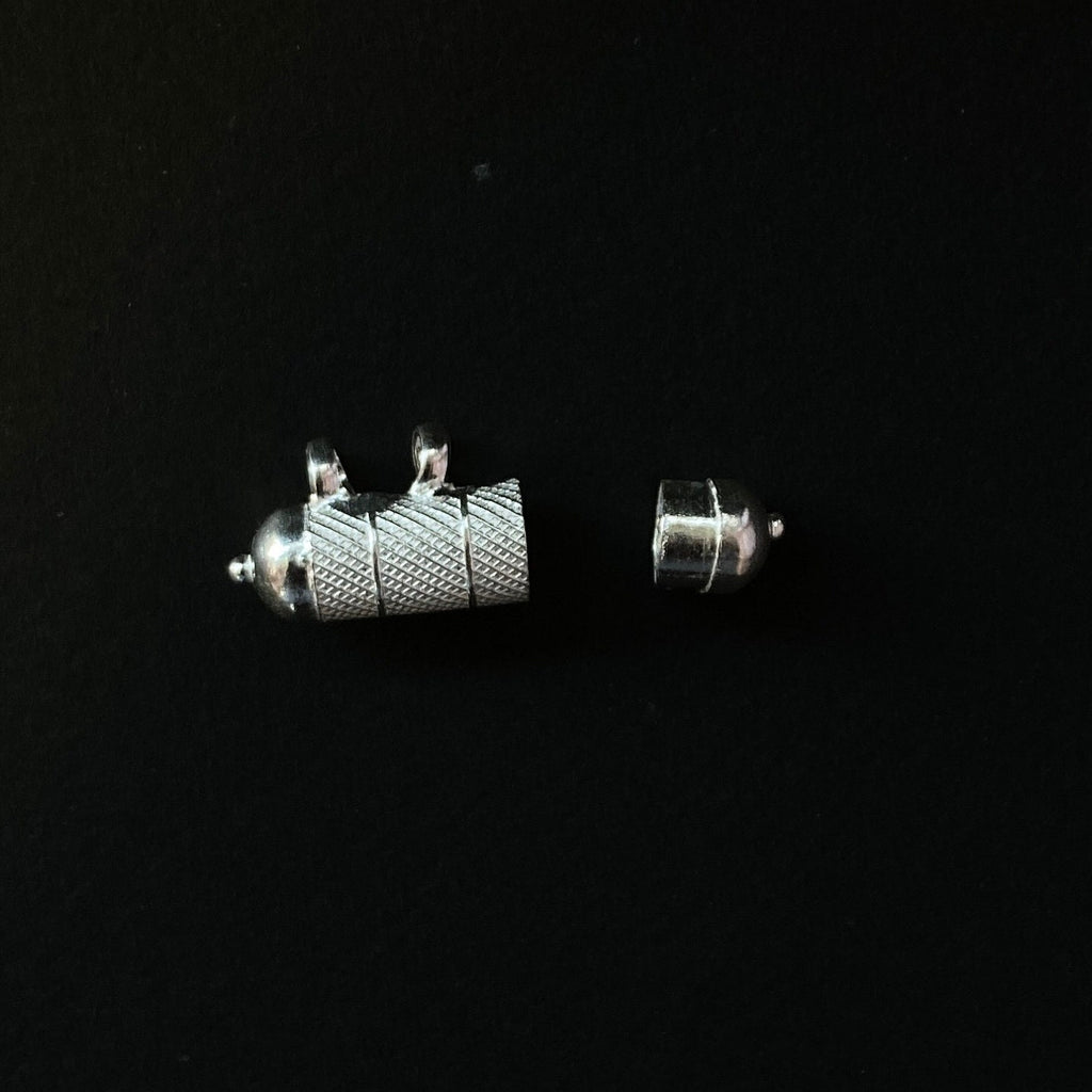 Silver Taweez With Black Thread, Silver Locket Pendant, Sterling Silver Kavach Taweez, Prayer Locket Necklace, Amulet Locket
