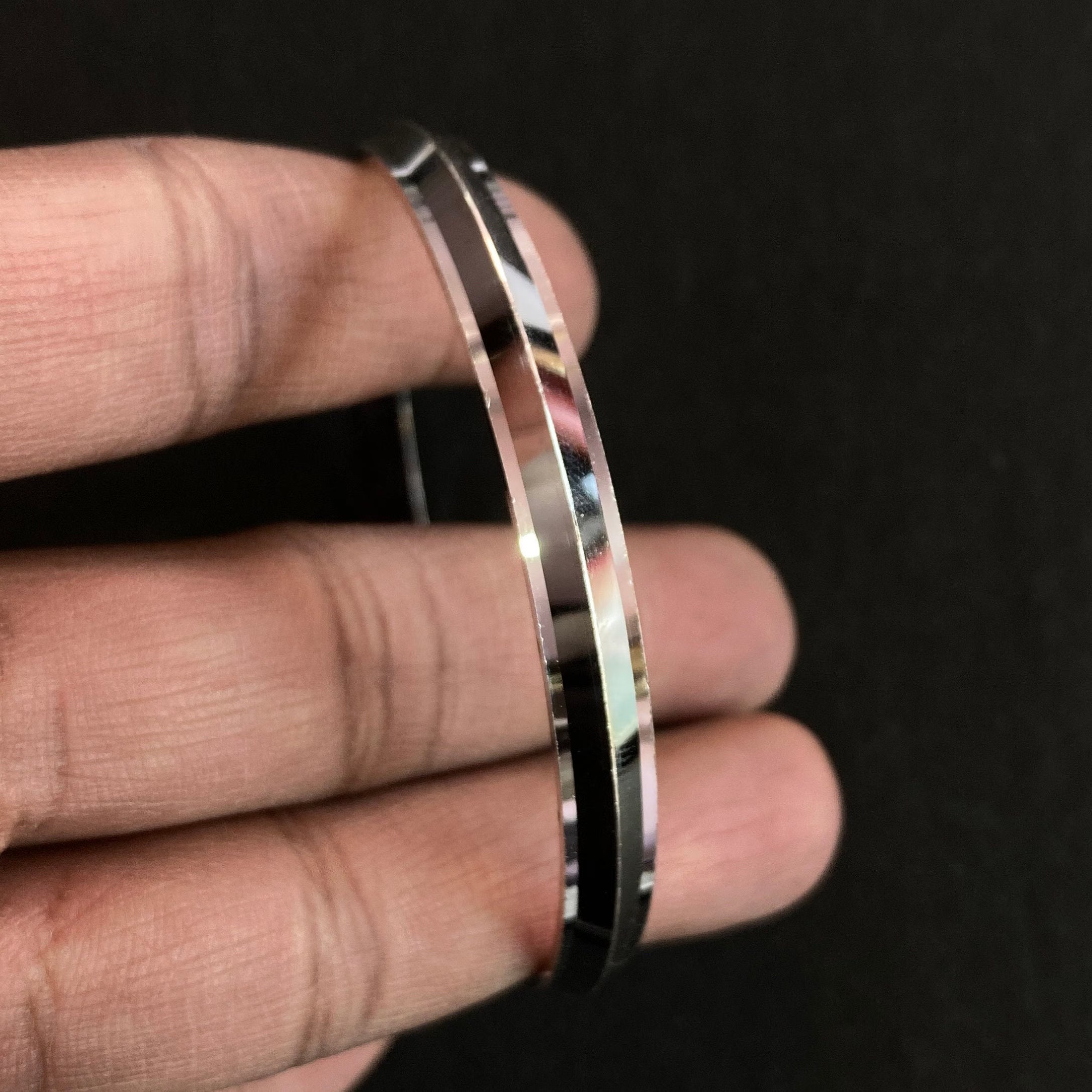 925 Sterling Silver Punjabi Kada / Silver Kada / silver Bracelet