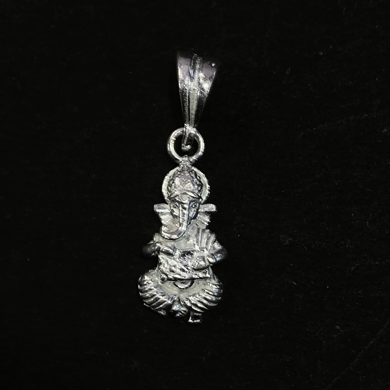 925 Sterling Silver Ganesh Pendant
