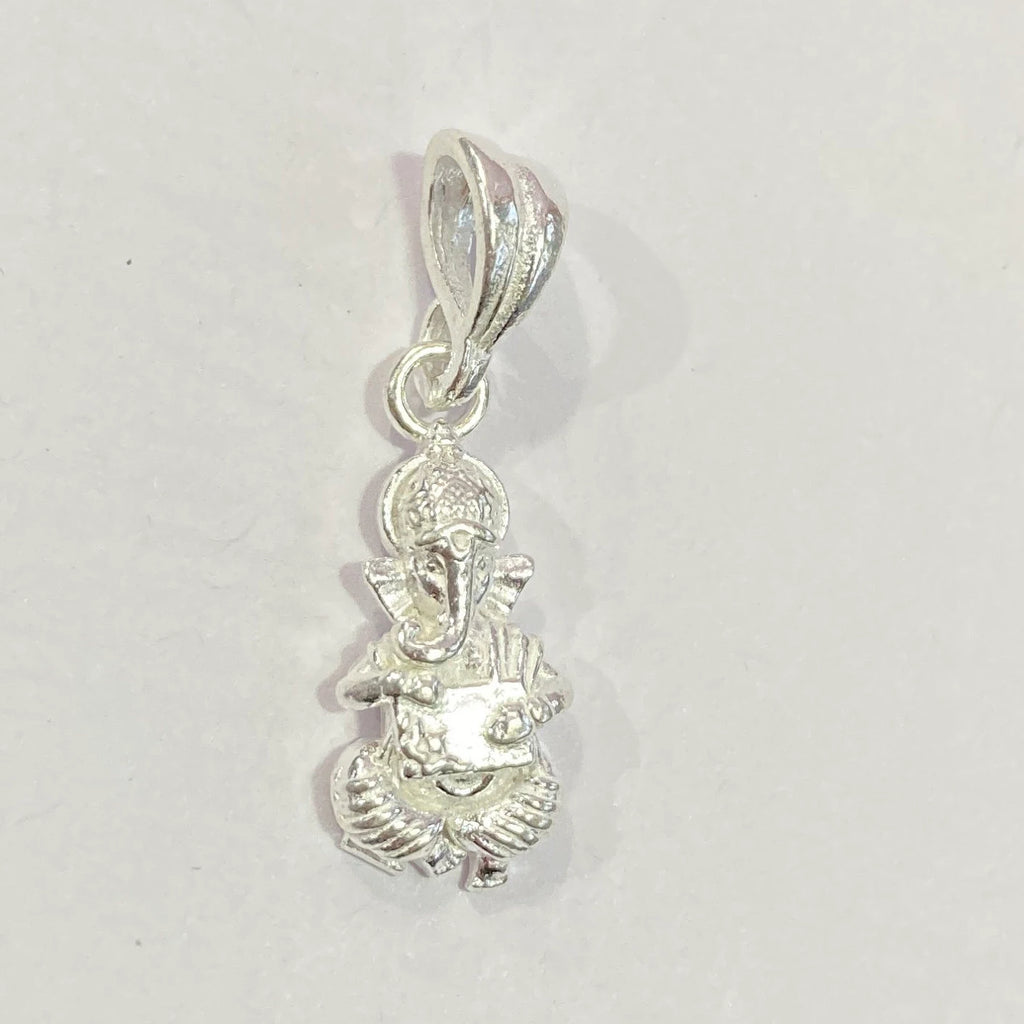 925 Sterling Silver Ganesh Pendant