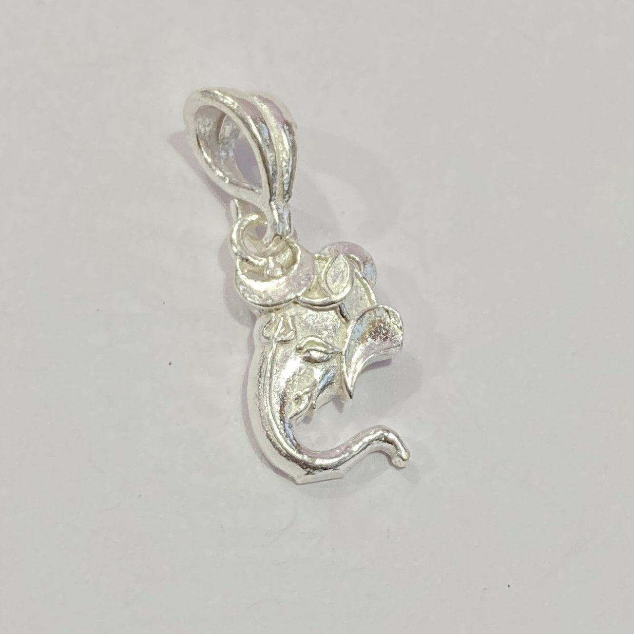 925 Sterling Silver Ganesh Pendant / Elephant Pendant