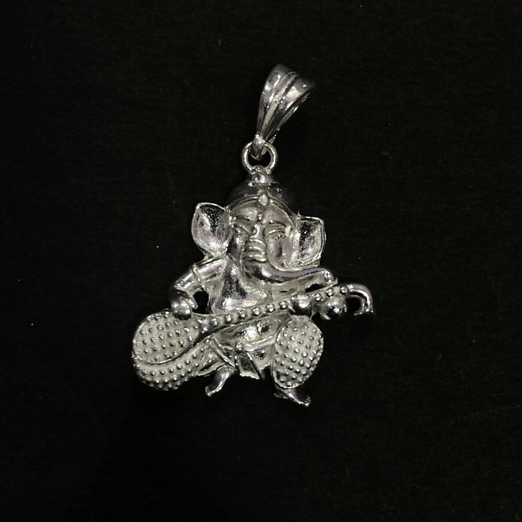 925 Sterling Silver Ganesh Pendant
