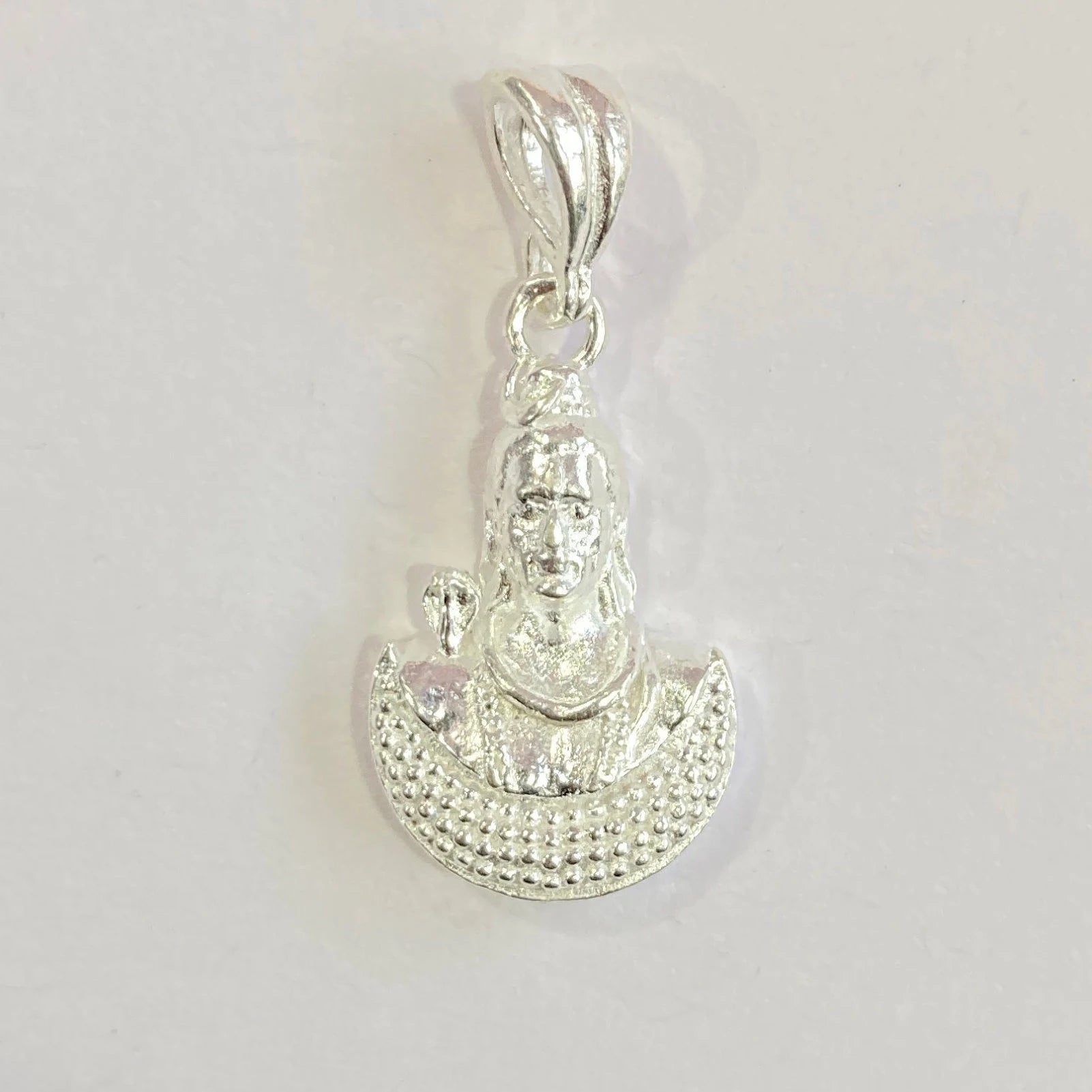925 Sterling Silver Lord Shiv JI Pendant