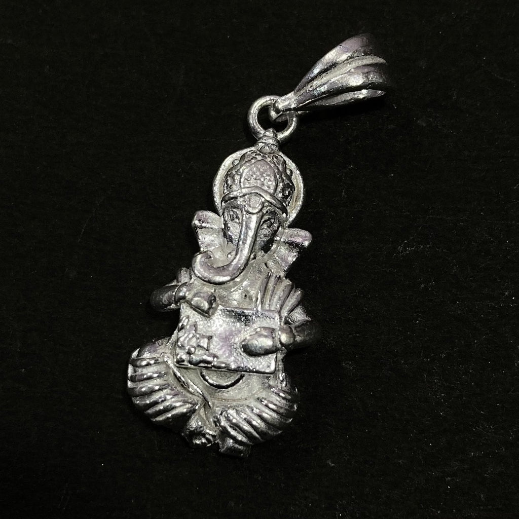 925 Sterling Silver Ganesh Pendant