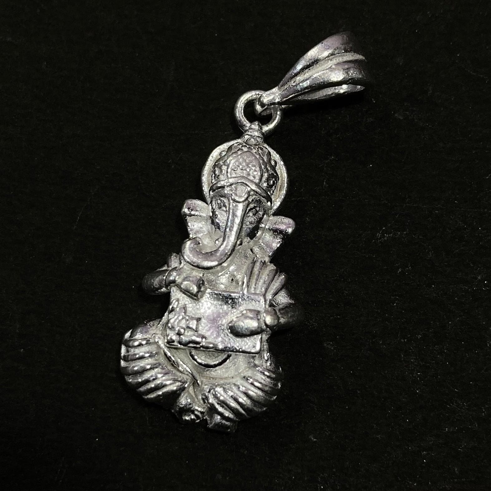 925 Sterling Silver Ganesh Pendant