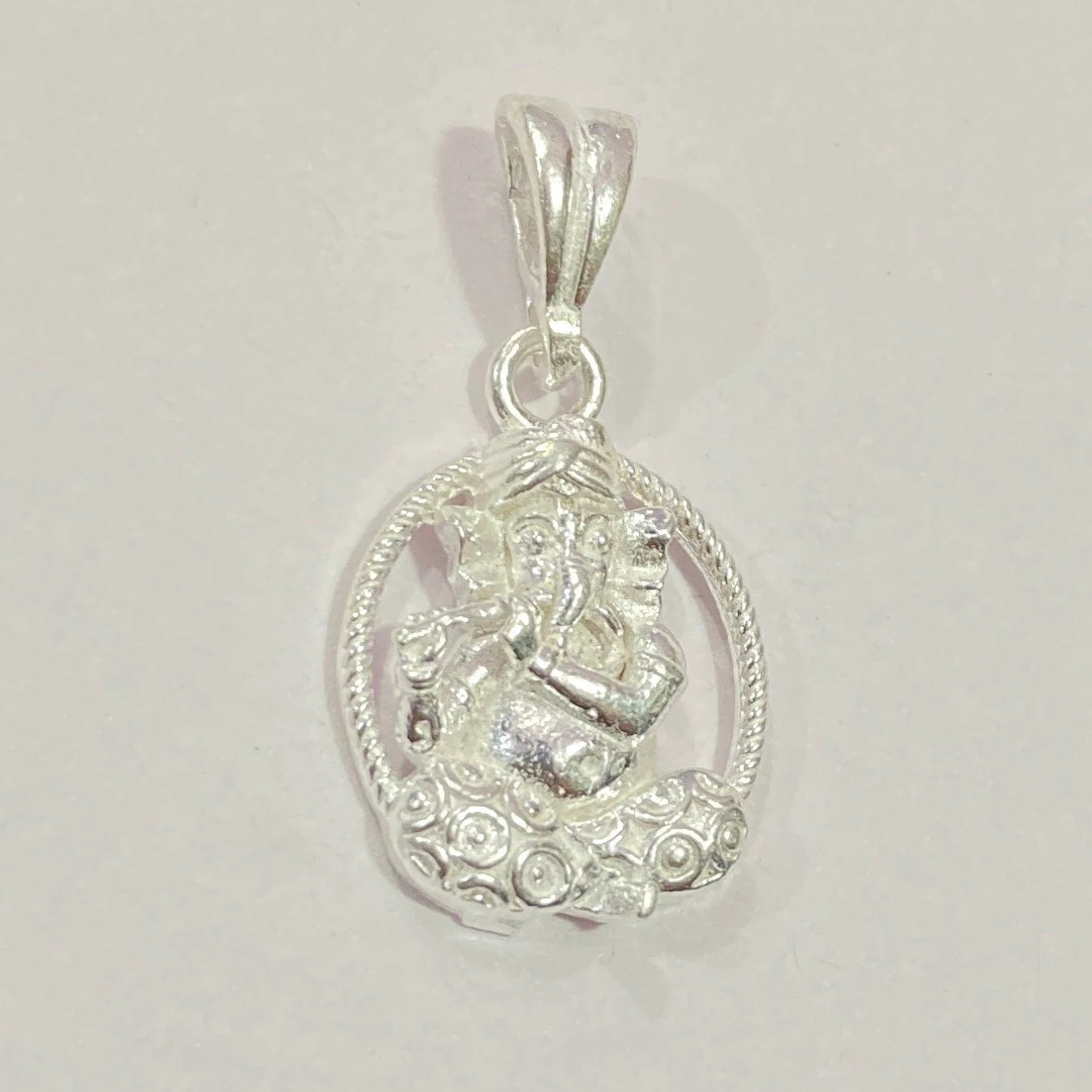 925 Sterling Silver Ganesh Pendant