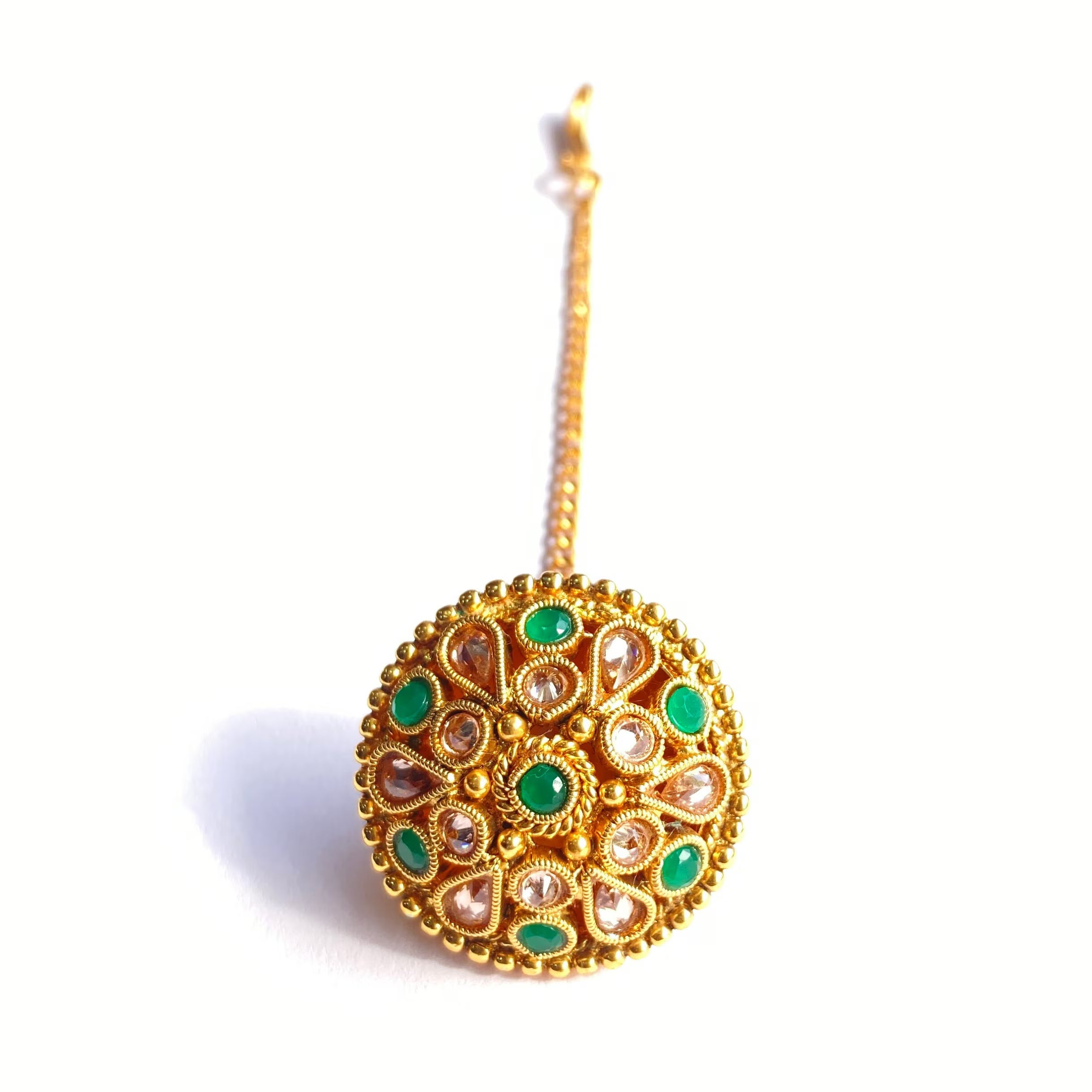Antique Borla / Mang Tikka /Classic Design/Indian Traditional Rajasthani Borla/ Rajasthani Tikka/ Borla /Indian jewelry
