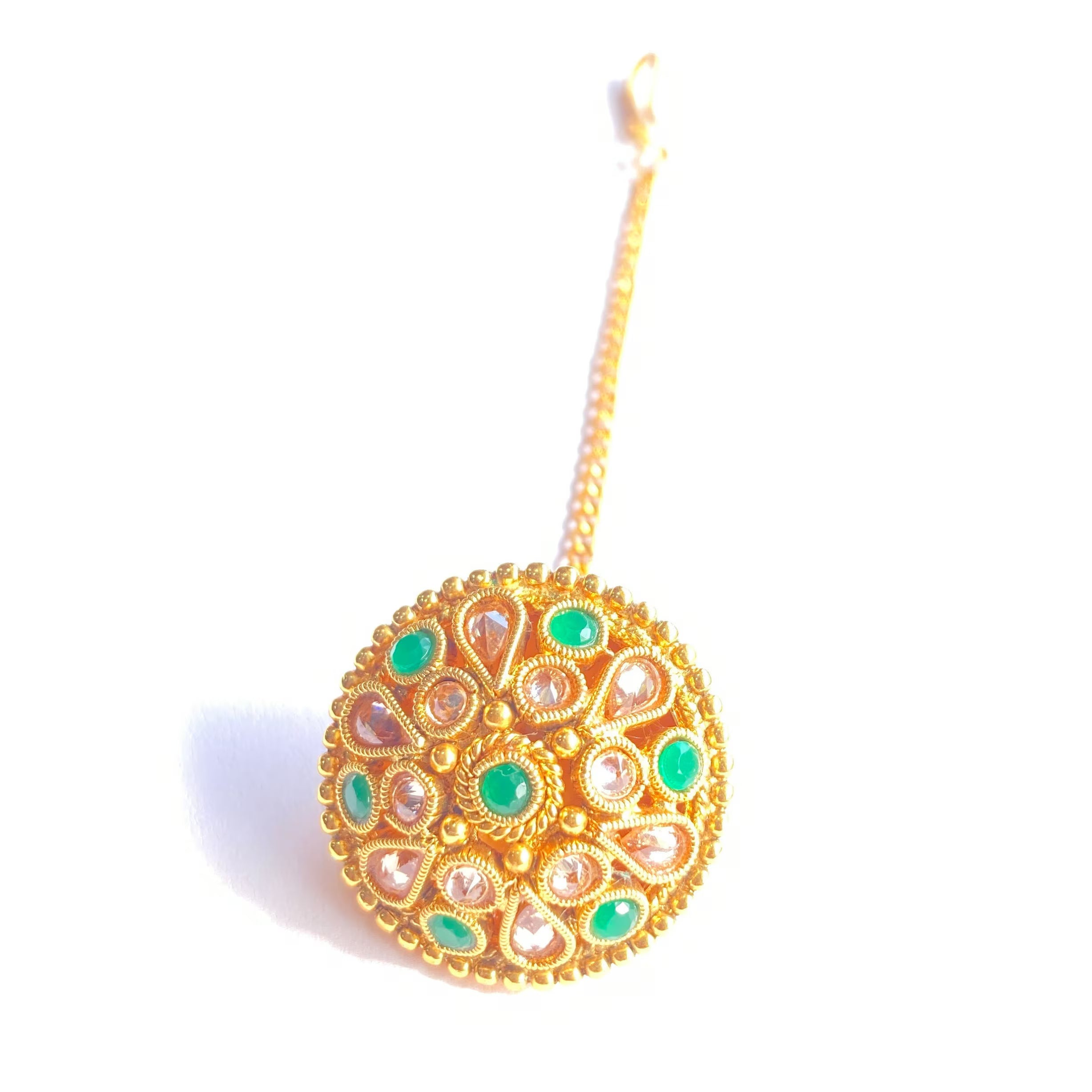 Antique Borla / Mang Tikka /Classic Design/Indian Traditional Rajasthani Borla/ Rajasthani Tikka/ Borla /Indian jewelry