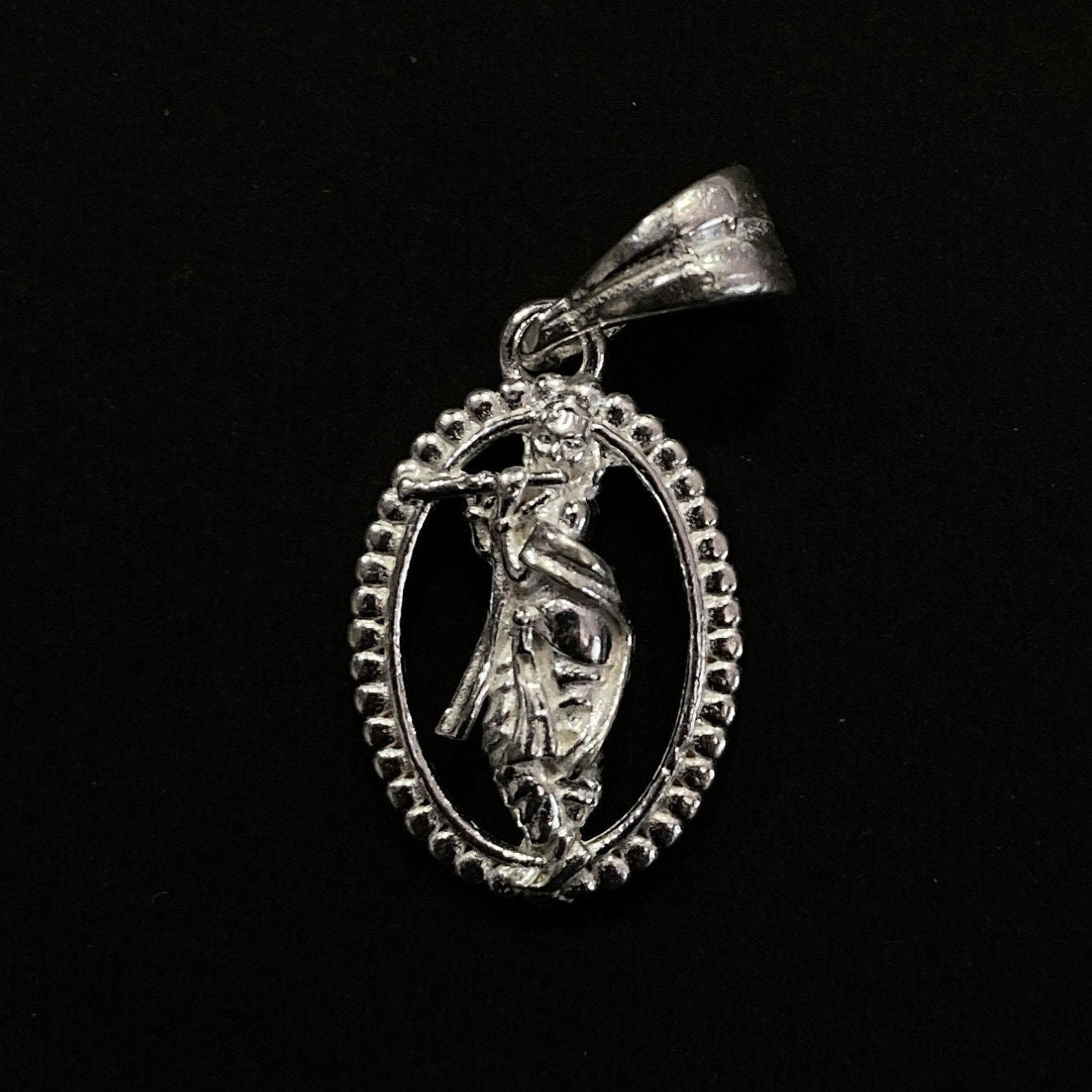 925 Sterling Silver Krishna JiPendant