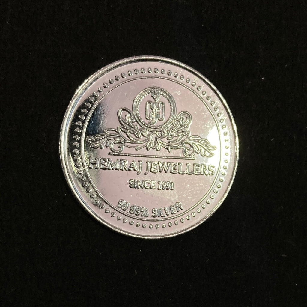 99.90% Pure Silver 10grams Radha Krishna Silver Coin / Silver Coins / Gift
