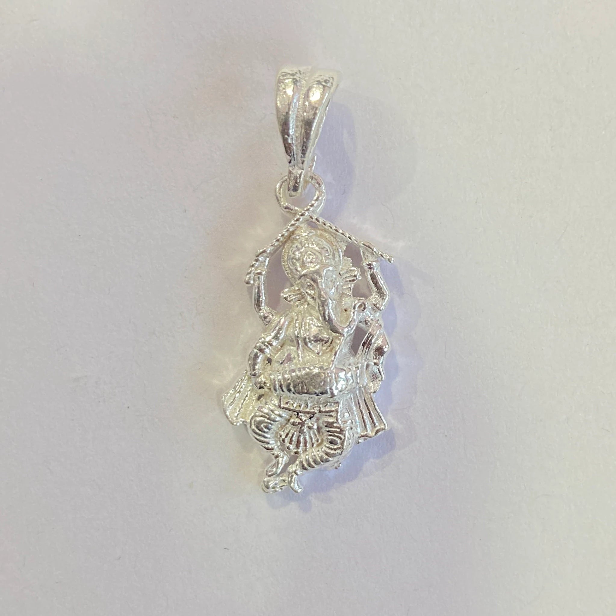 925 Sterling Silver Ganesh Pendant