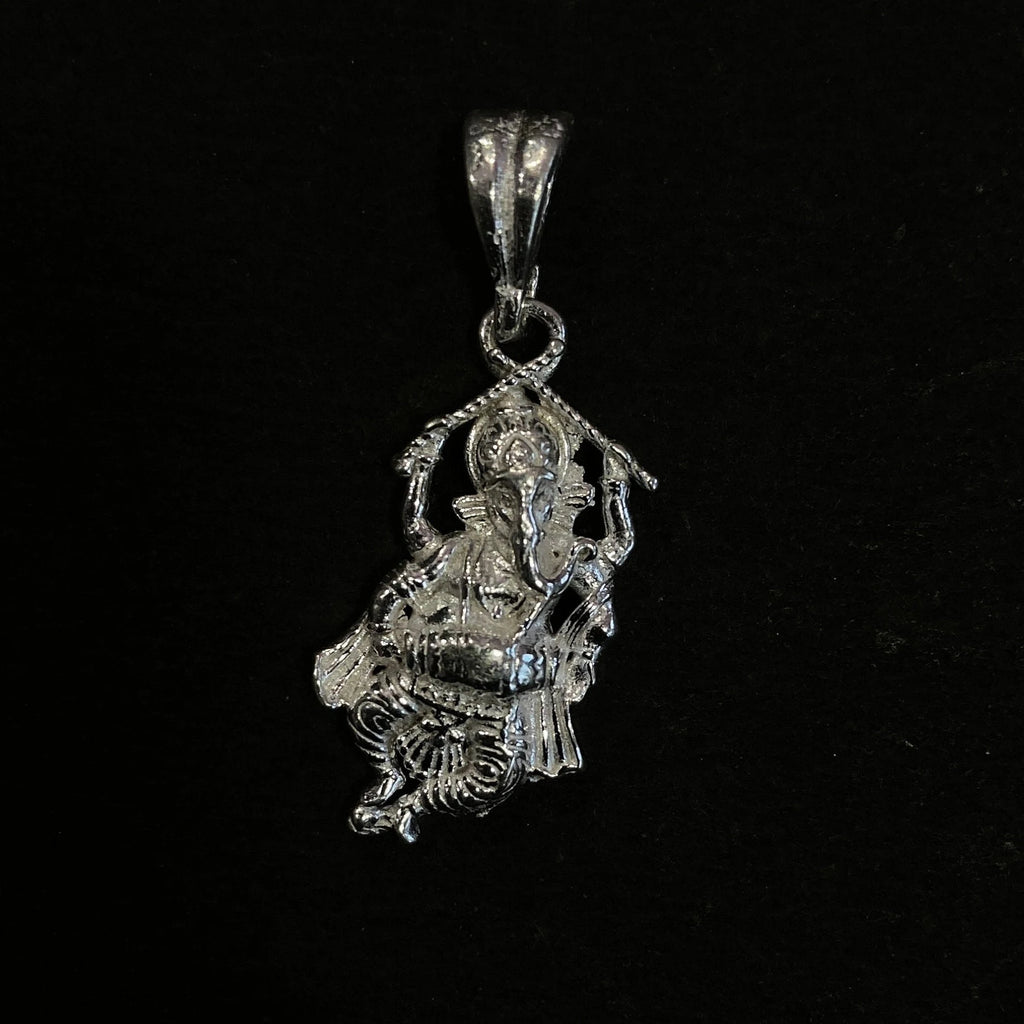 925 Sterling Silver Ganesh Pendant