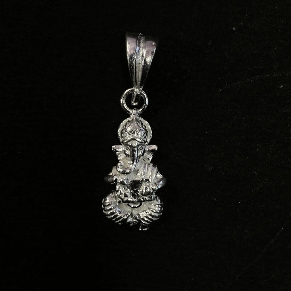 925 Sterling Silver Ganesh Pendant