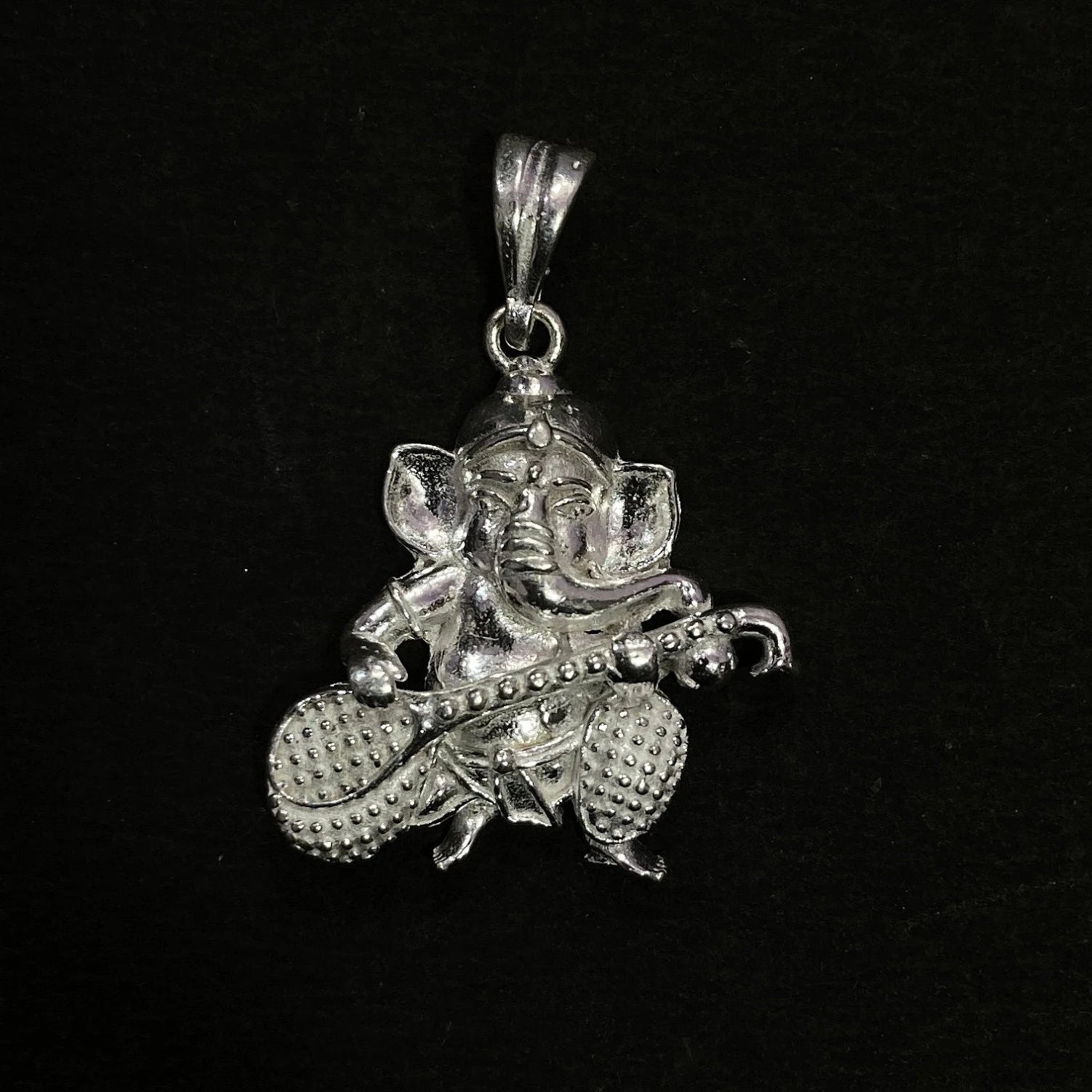 925 Sterling Silver Ganesh Pendant