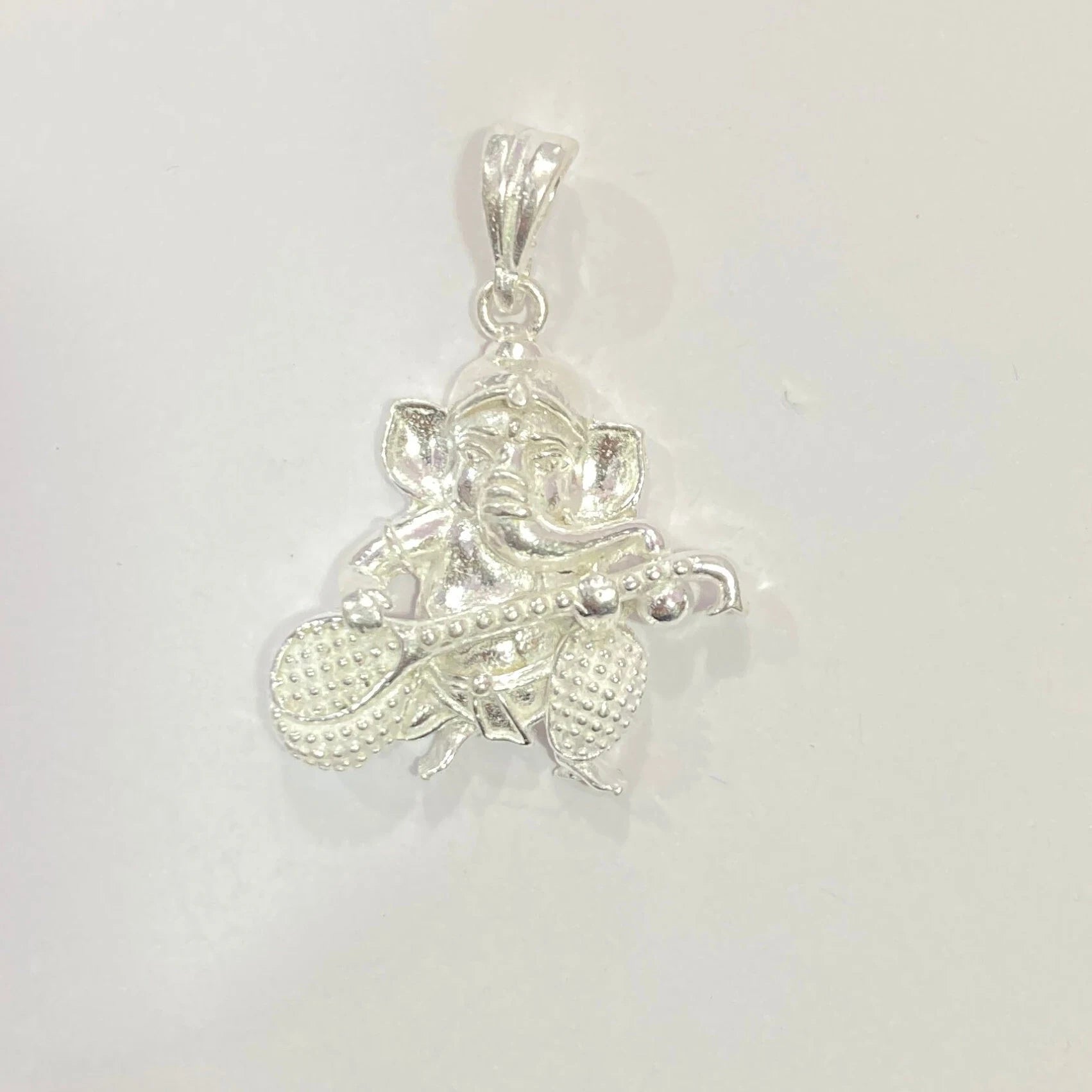 925 Sterling Silver Ganesh Pendant