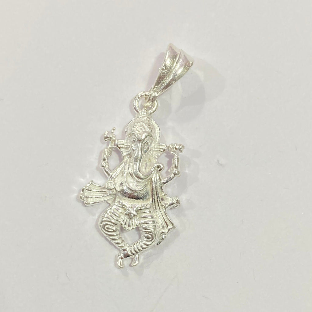925 Sterling Silver Ganesh Pendant