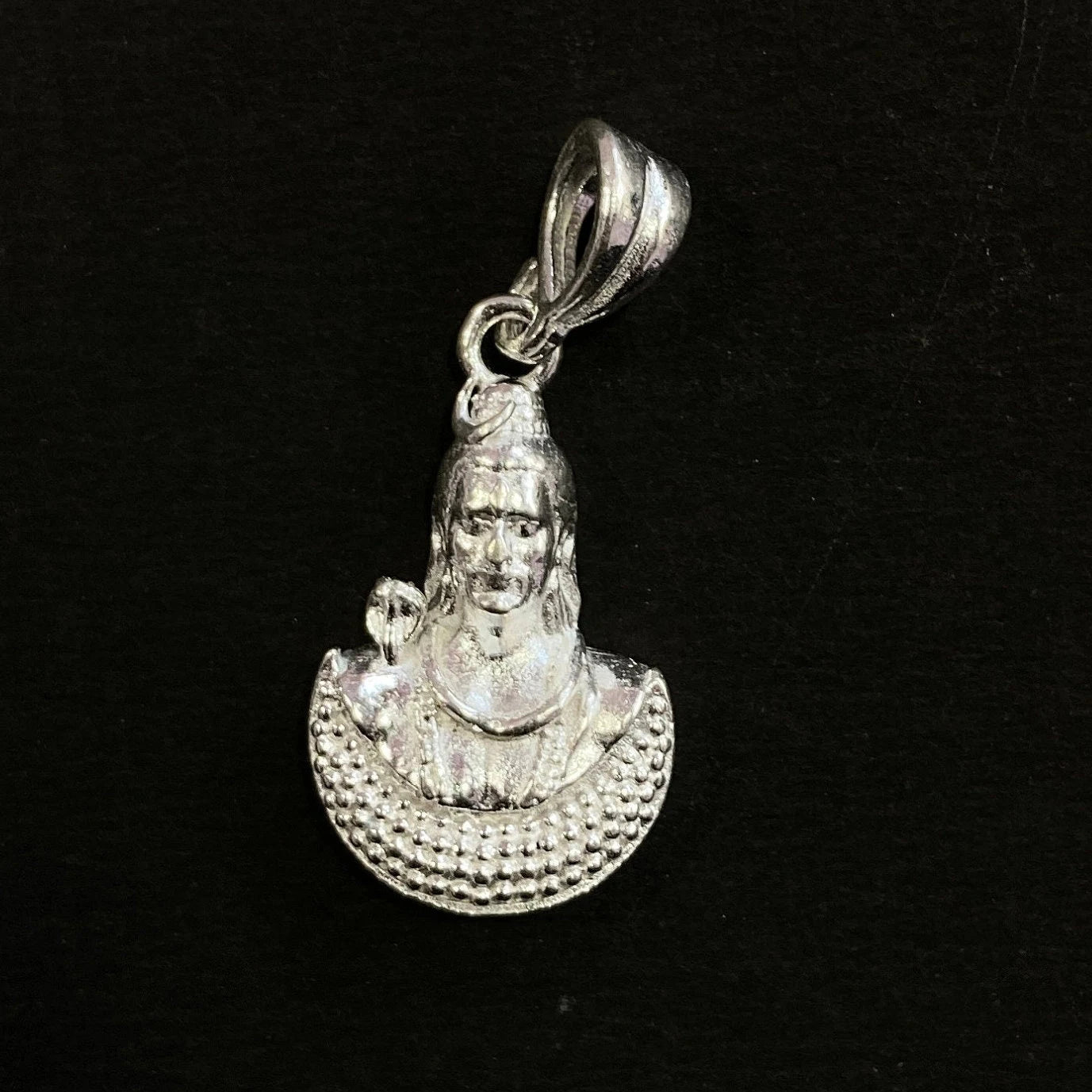 925 Sterling Silver Lord Shiv JI Pendant