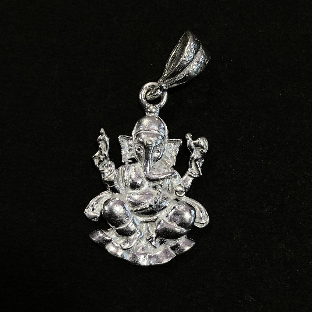 925 Sterling Silver Ganesh Pendant
