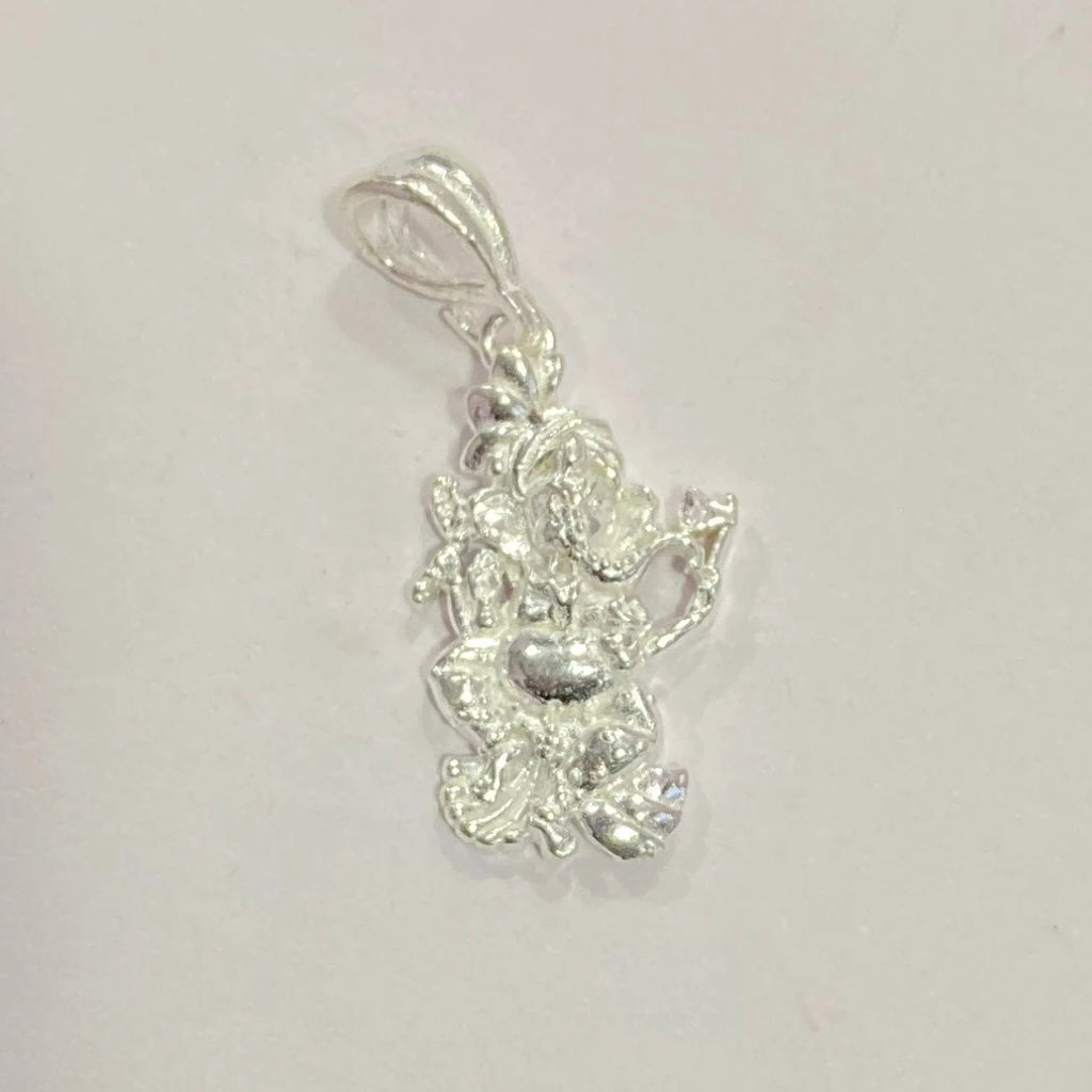 925 Sterling Silver Ganesh Pendant