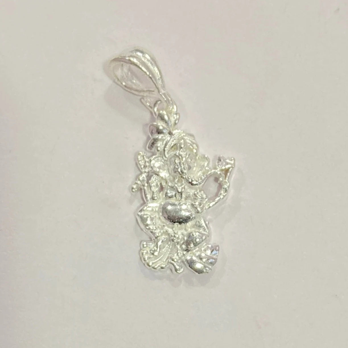 925 Sterling Silver Ganesh Pendant