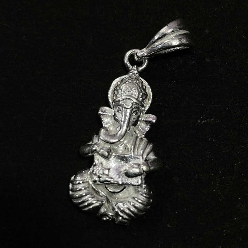 925 Sterling Silver Ganesh Pendant