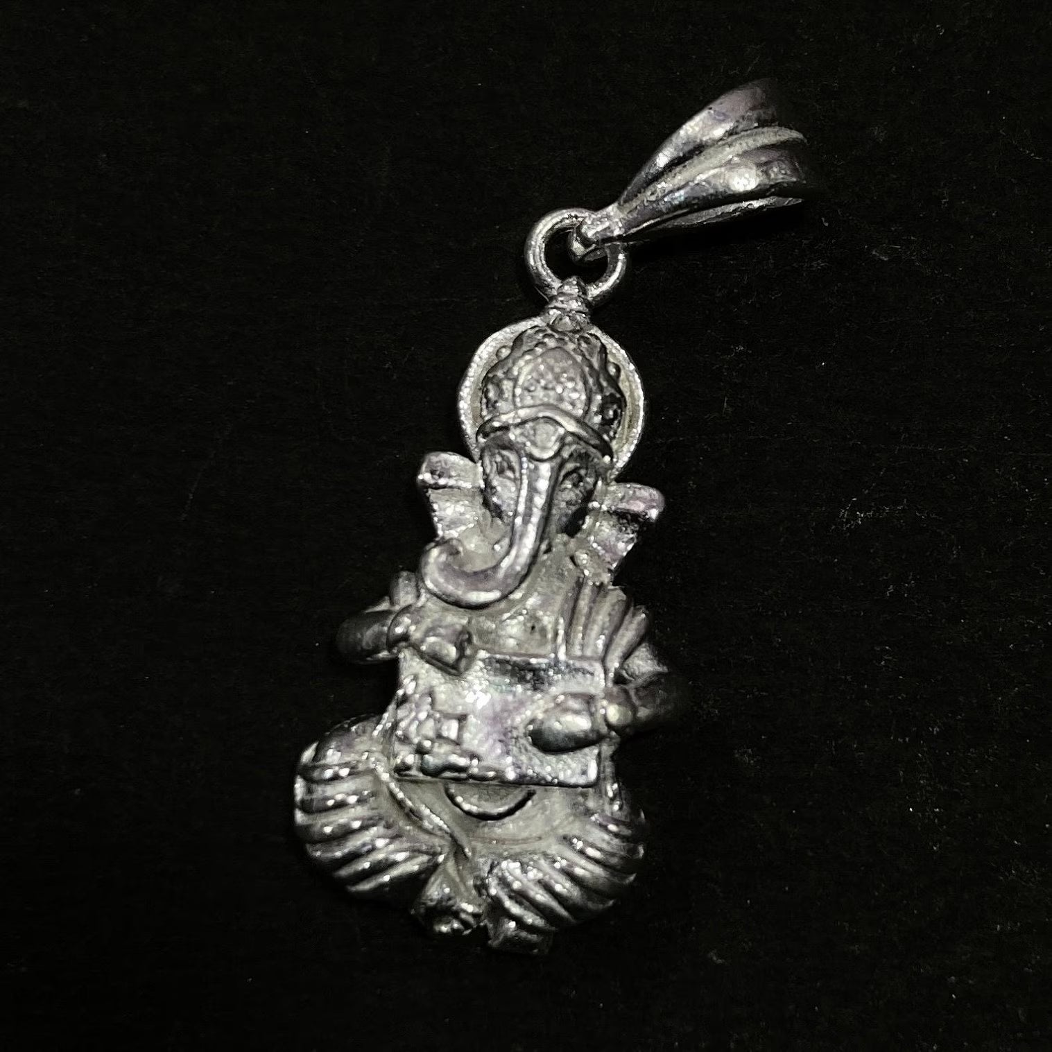 925 Sterling Silver Ganesh Pendant