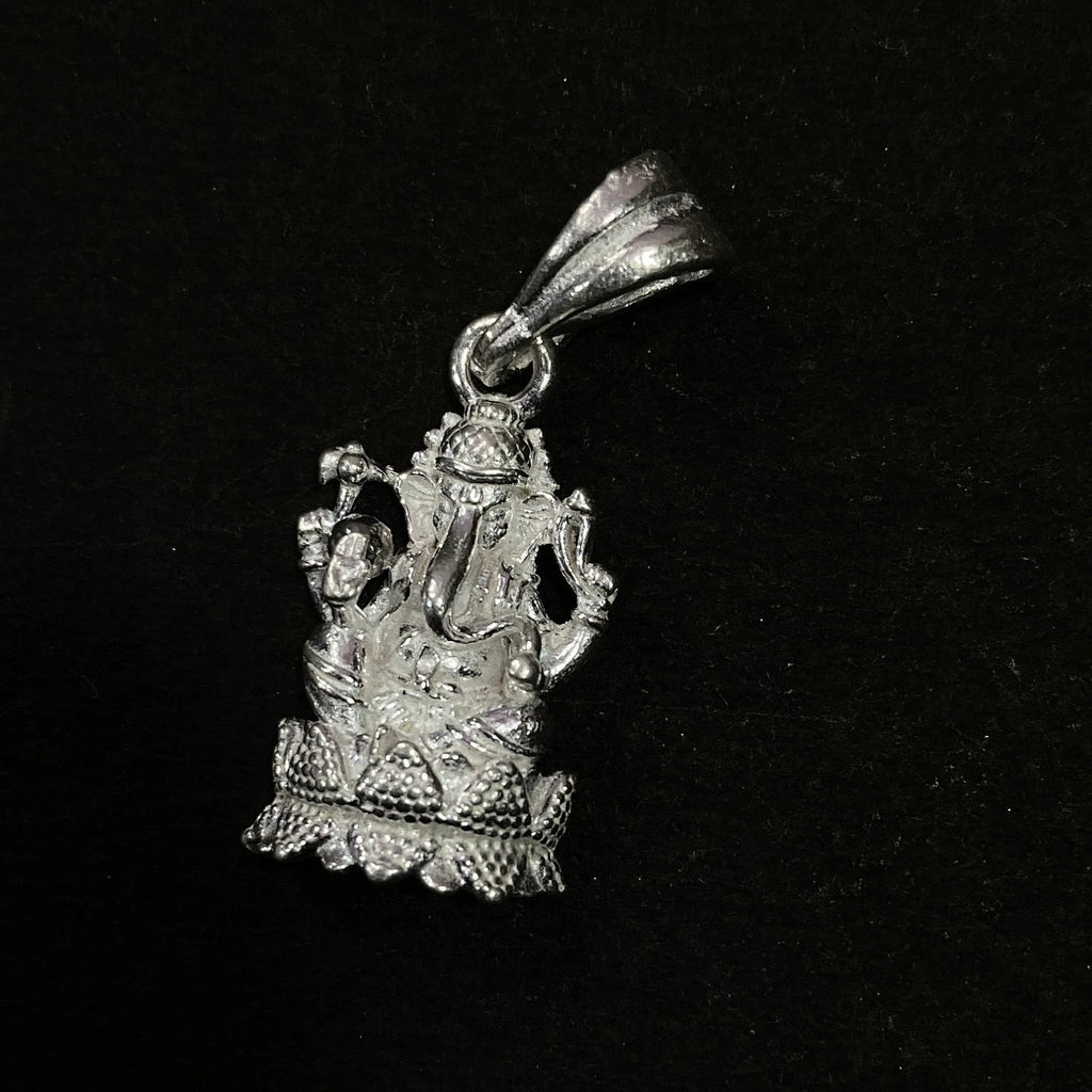 925 Sterling Silver Ganesh Pendant