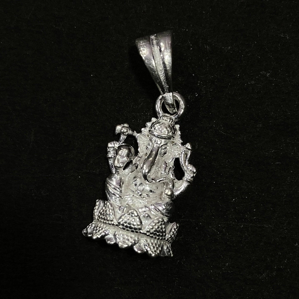 925 Sterling Silver Ganesh Pendant