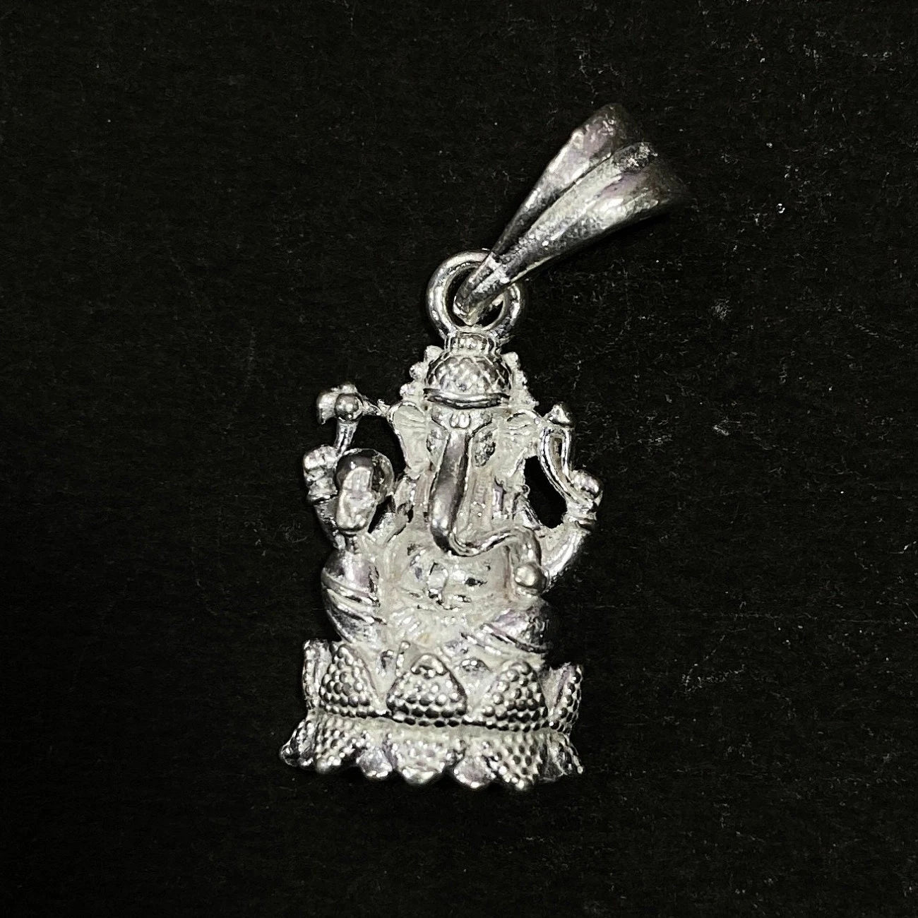 925 Sterling Silver Ganesh Pendant