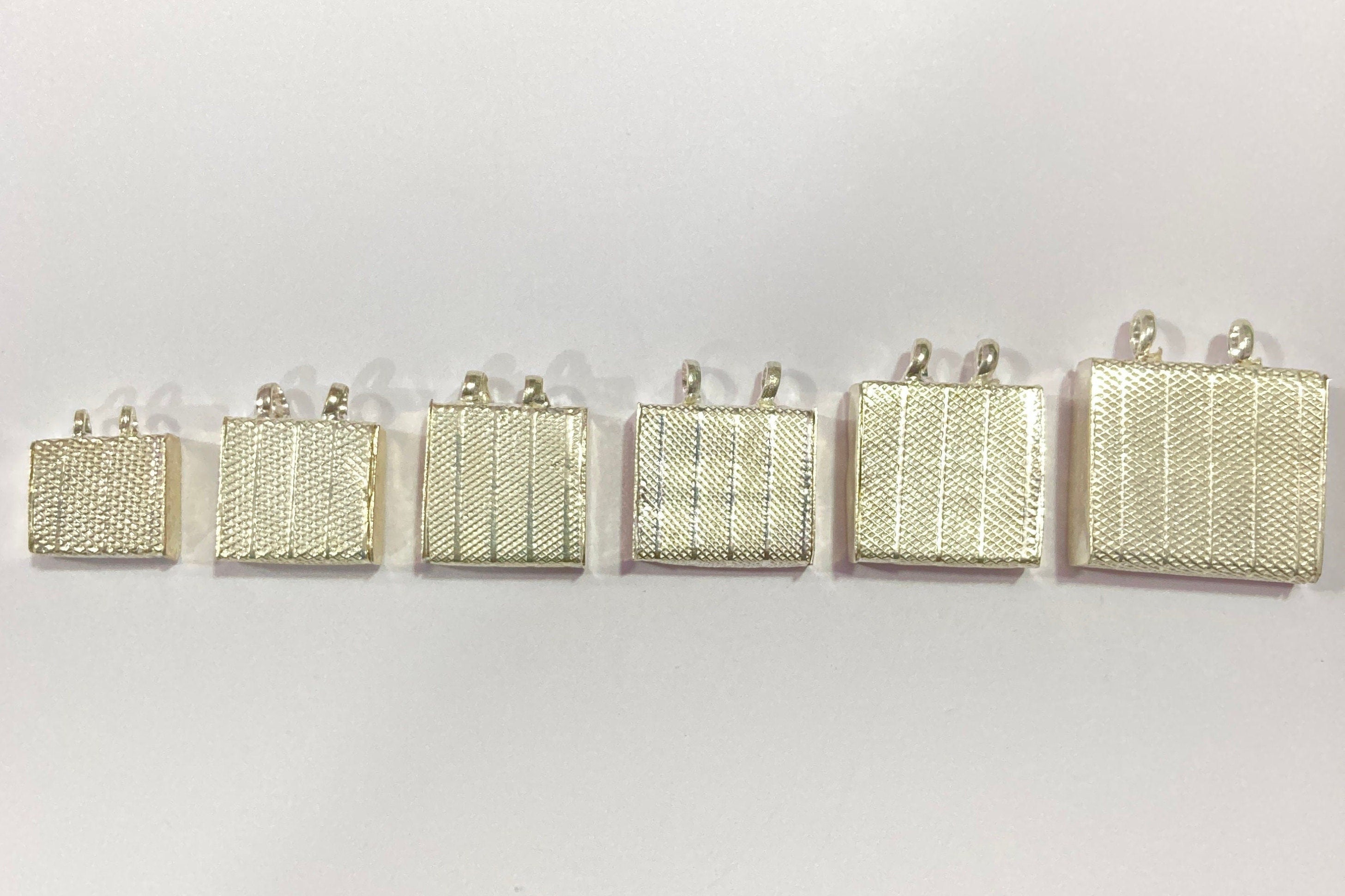 Silver Taweez With Black Thread, India Kavach Antique Taweez Silver, India Prayer Box Necklace, Amulet Pendant, Stash locket pendant