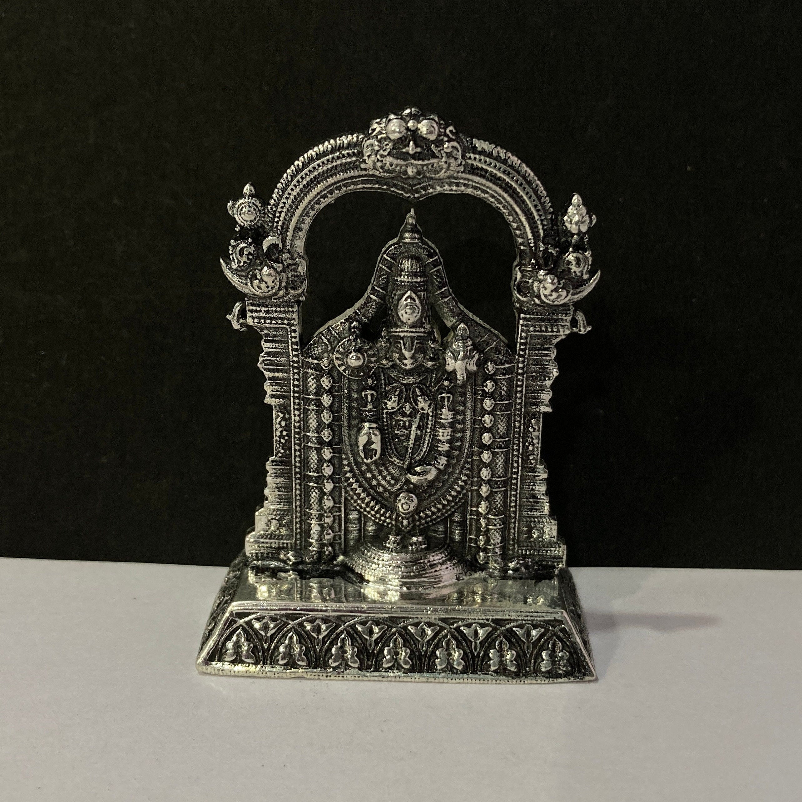 925 Sterling Silver Tirupati Bala  Ji idol