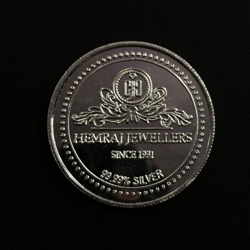 99.90% Pure Silver 10grams Tirupati Bala Ji Coin / Silver Coins / Gift