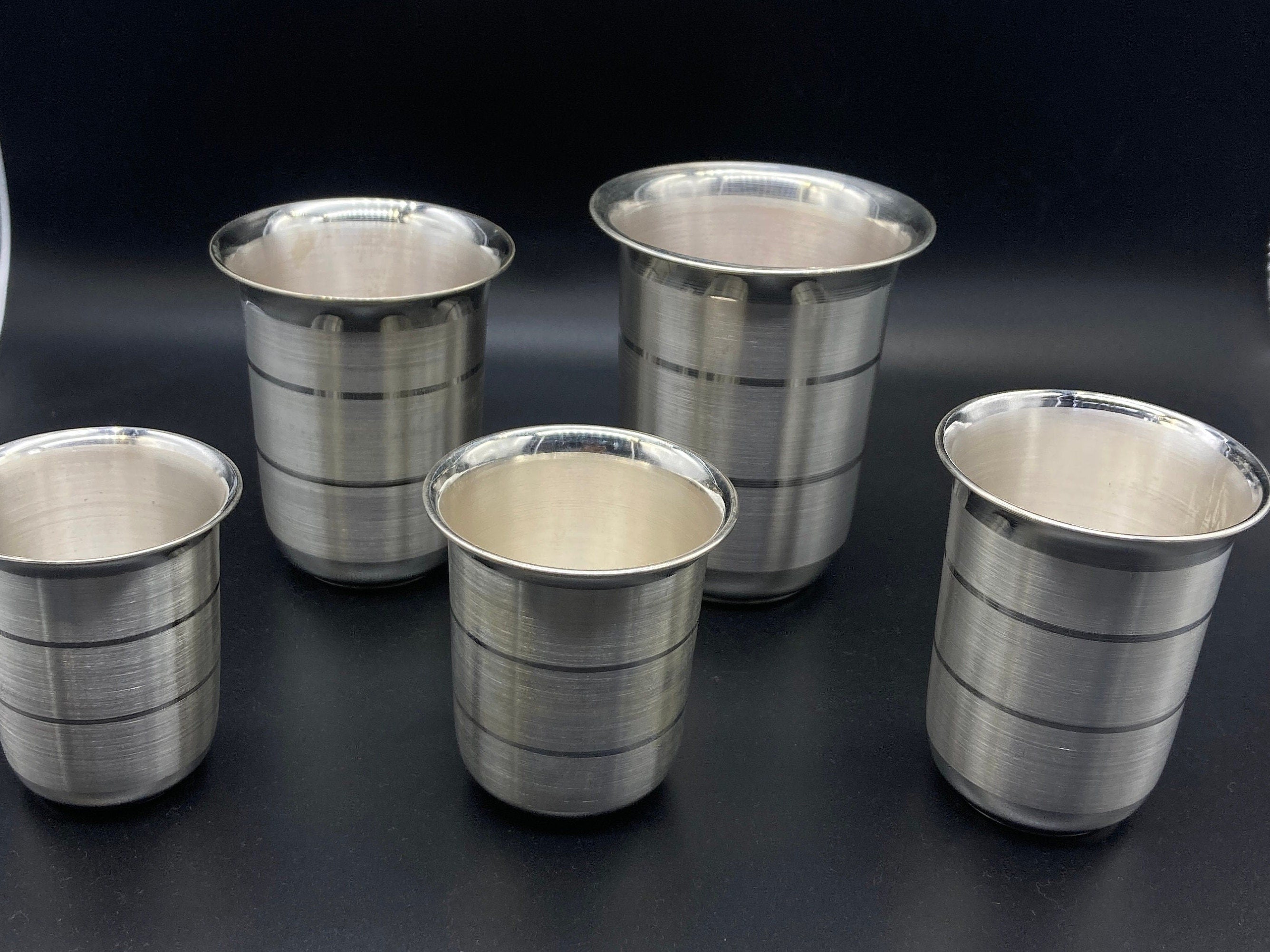 999 Solid Silver Glass / Silver Glass For Baby / Silver Glass for pooja / Silver Utensiles