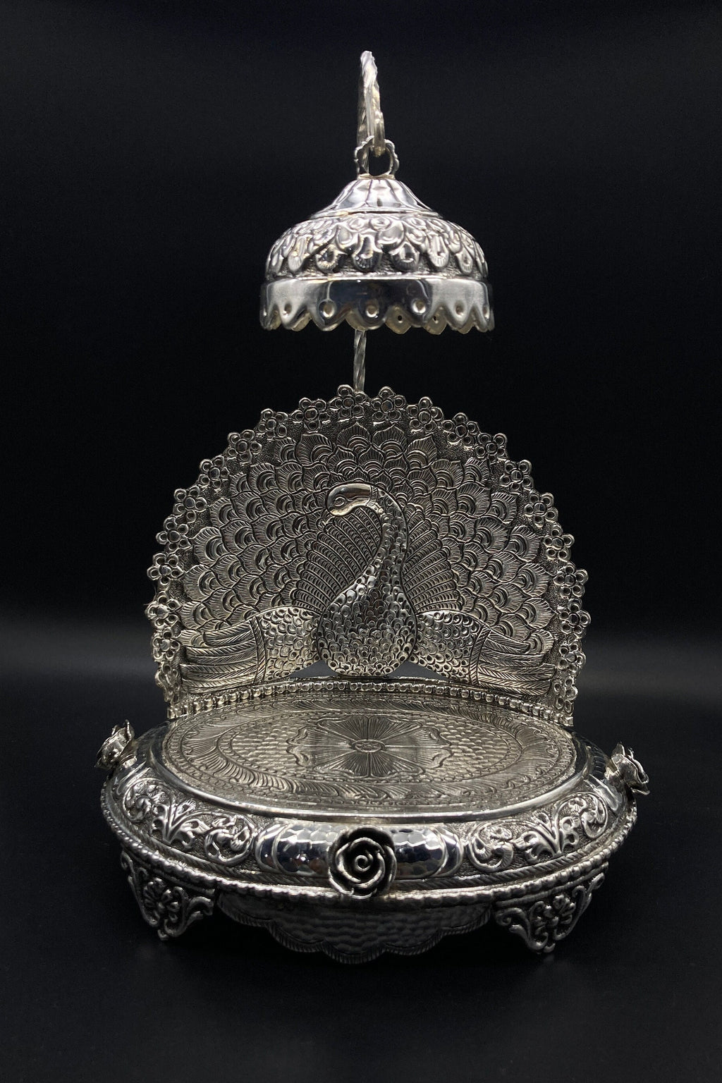 925 Sterling Silver Singhasan