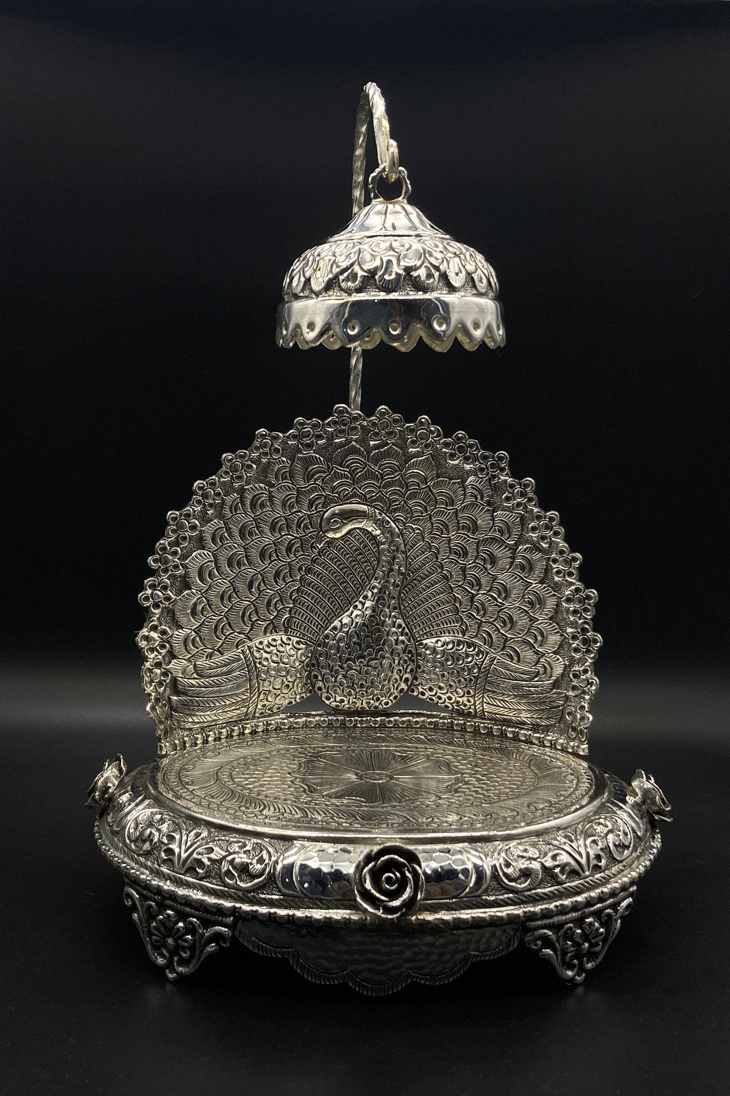 925 Sterling Silver Singhasan