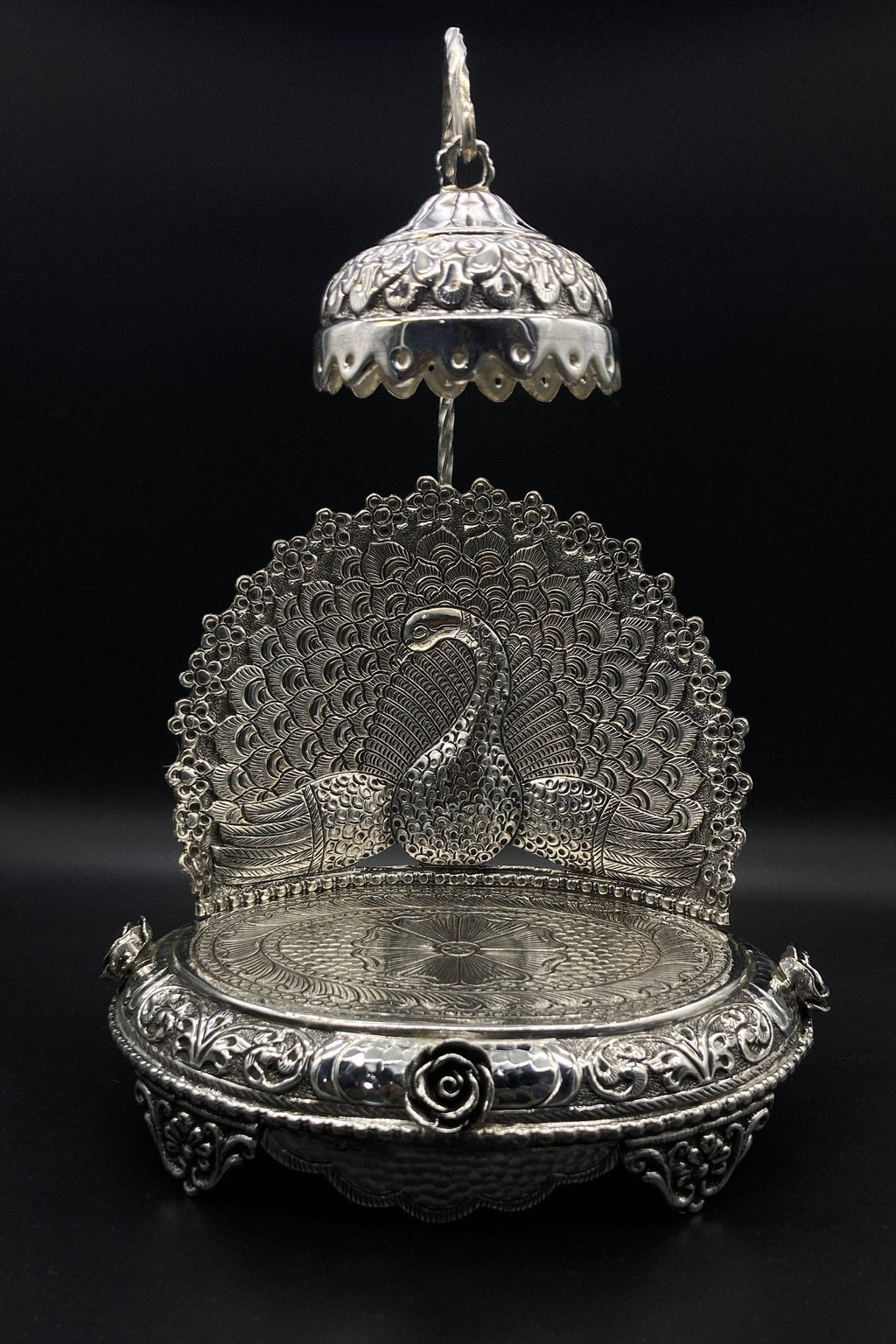 925 Sterling Silver Singhasan