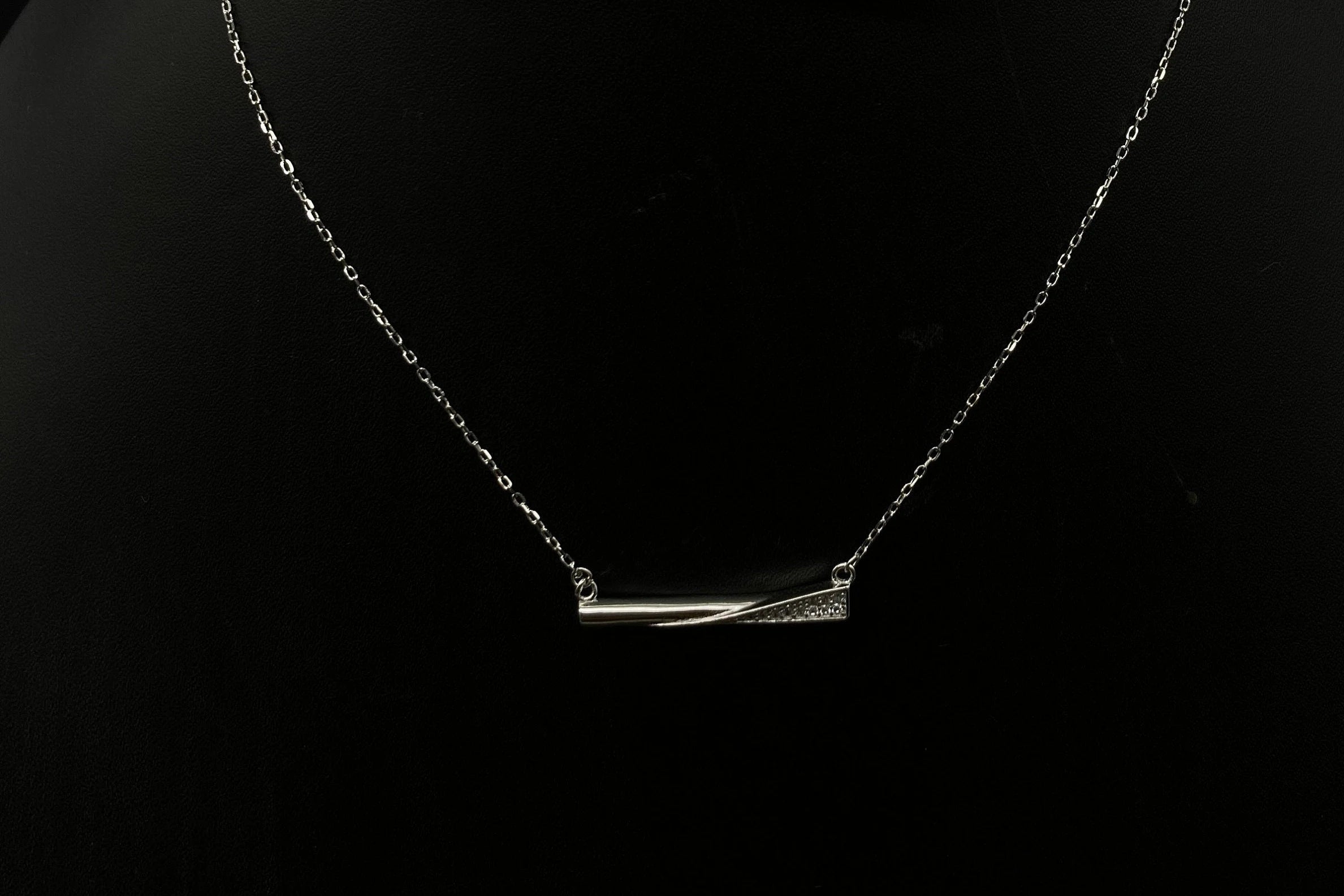 925 Sterling Silver Necklace / Silver Light Weight Neckless